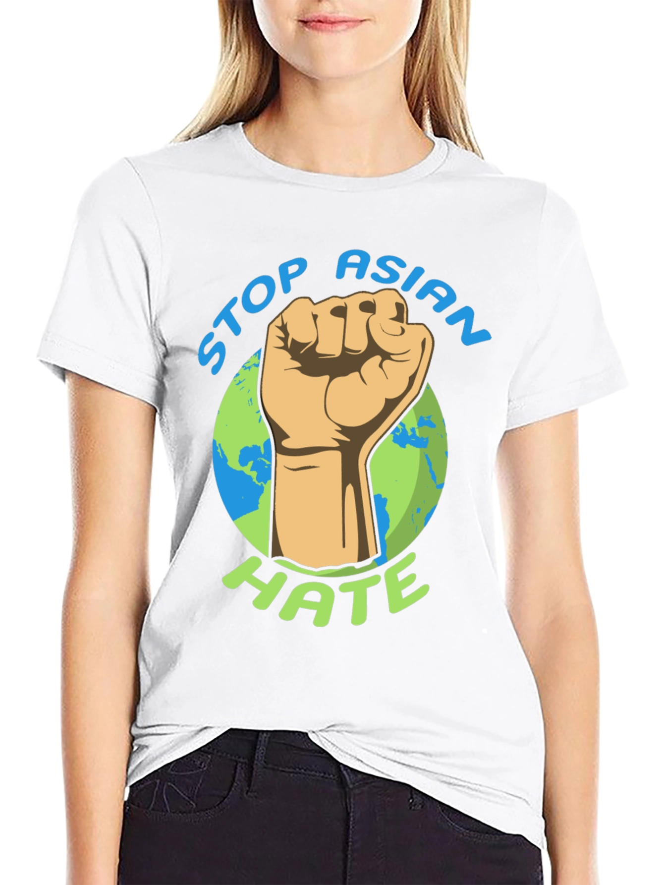 Stop Asian Hate Graphic Tee