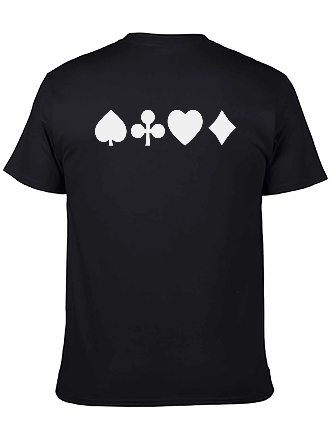Suits T-Shirt: Spade Club Heart Diamond