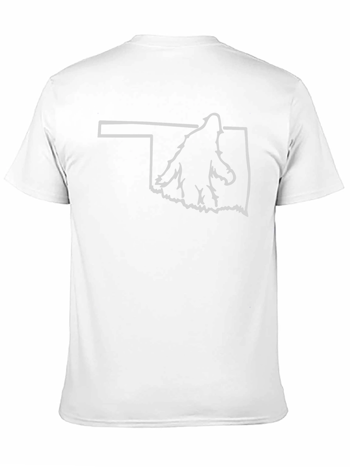 Oklahoma Bigfoot Graphic Tee - Black