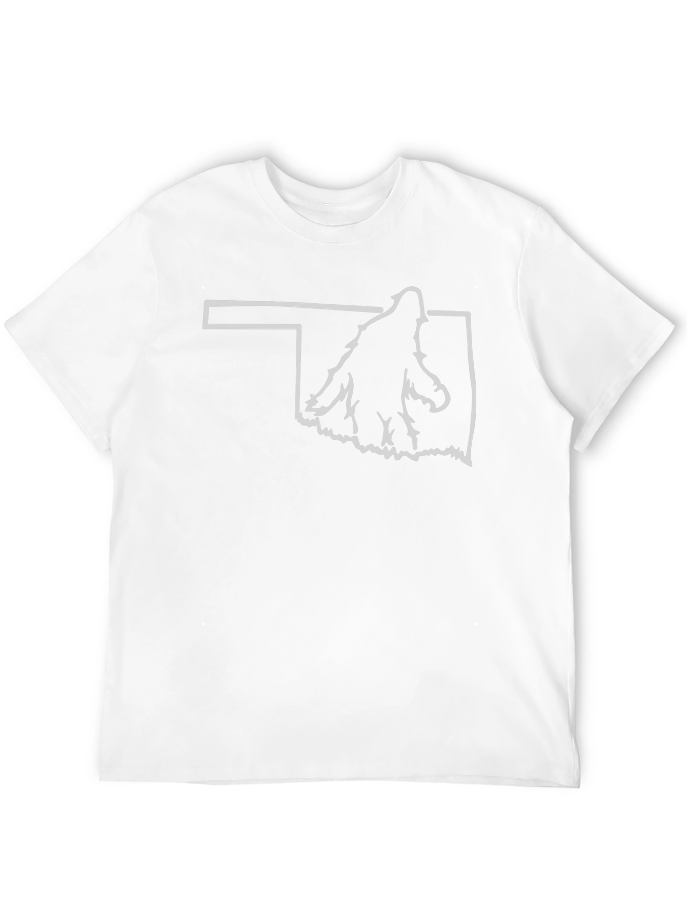 Oklahoma Bigfoot Graphic Tee - Black