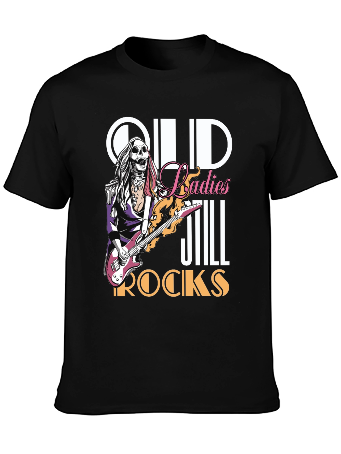Old Ladies Jill Rocks Graphic T-Shirt