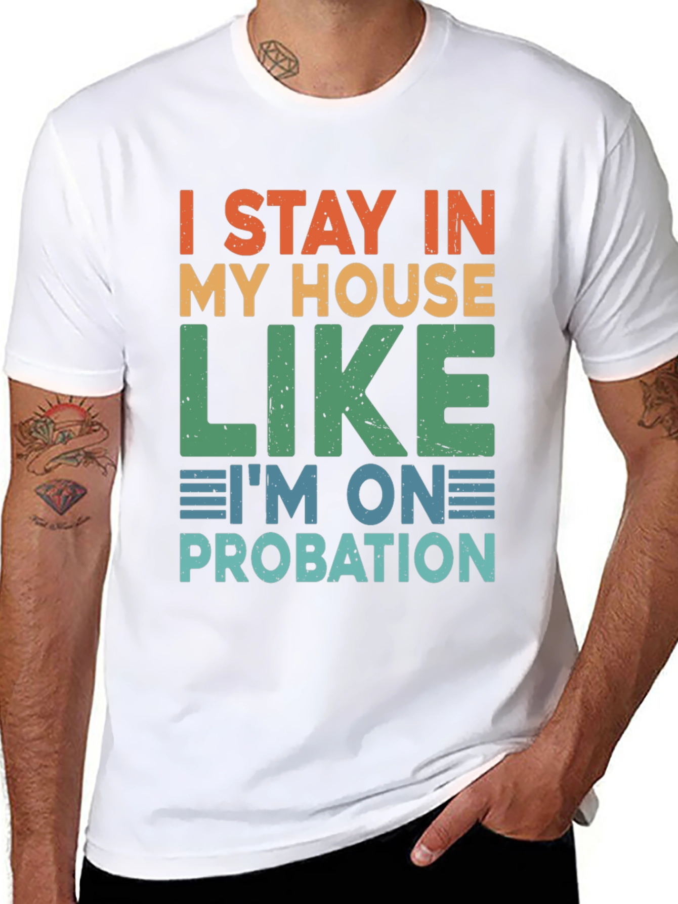 I Stay In My House Funny T-Shirt