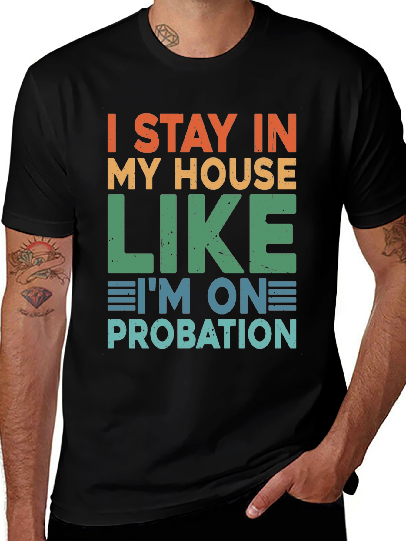 I Stay In My House Funny T-Shirt