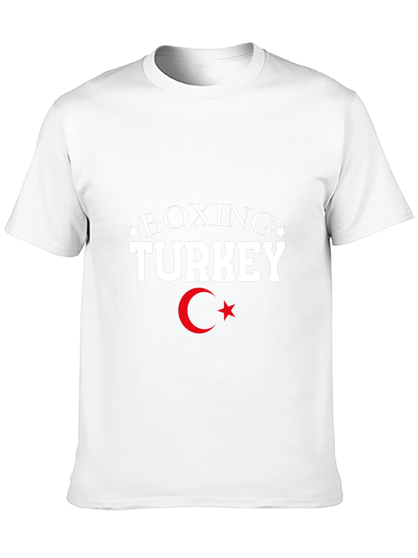 Boxing Turkey T-Shirt - Black Cotton Tee
