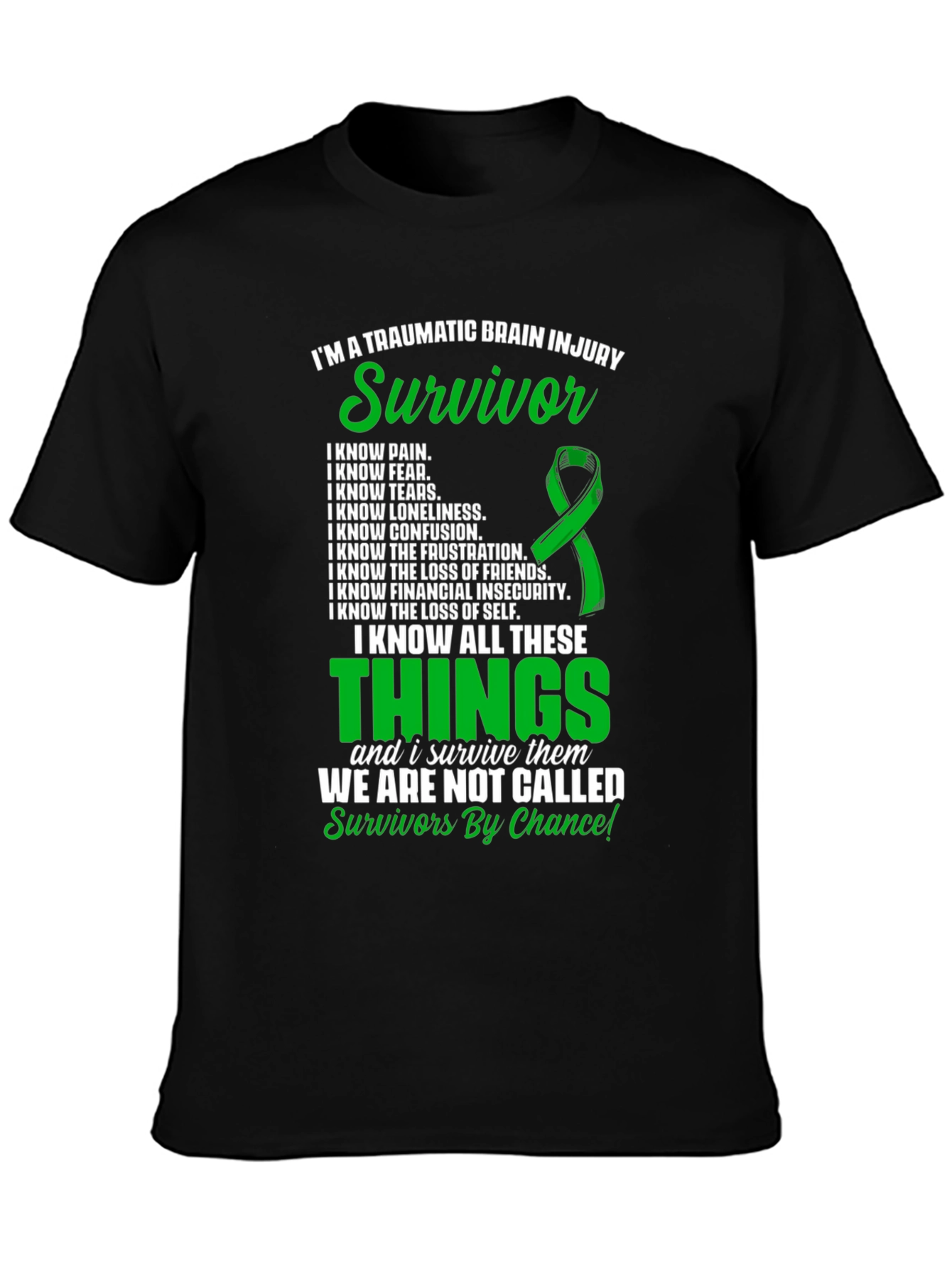 Traumatic Brain Injury Survivor T-Shirt