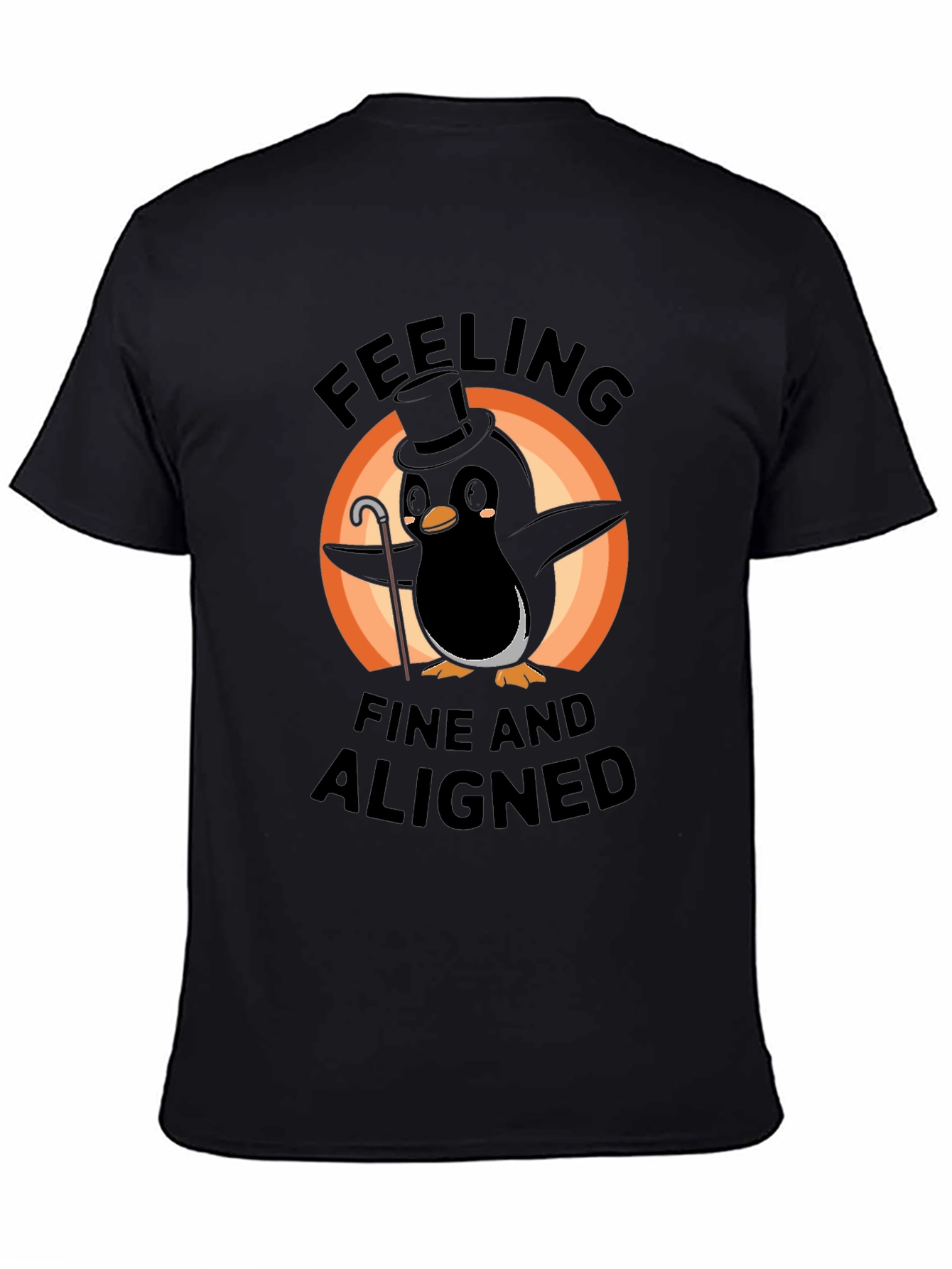 Feeling Fine Penguin T-Shirt