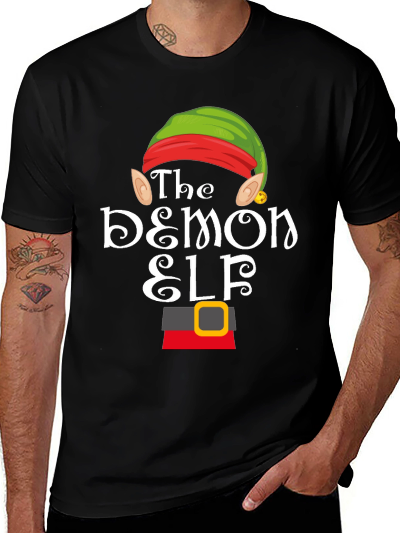 The Demon Elf Christmas T-Shirt