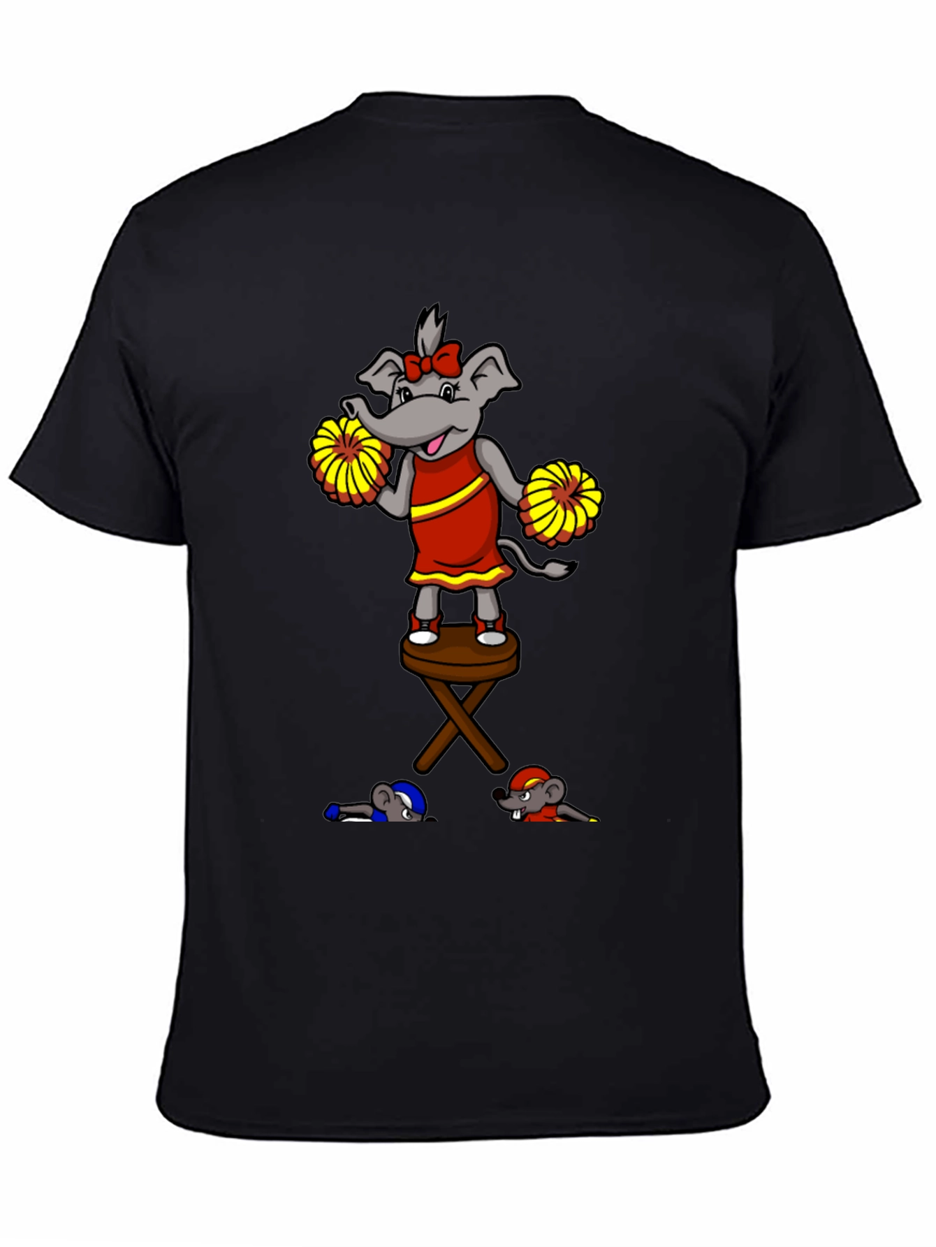 Funny Elephant Cheerleader T-Shirt