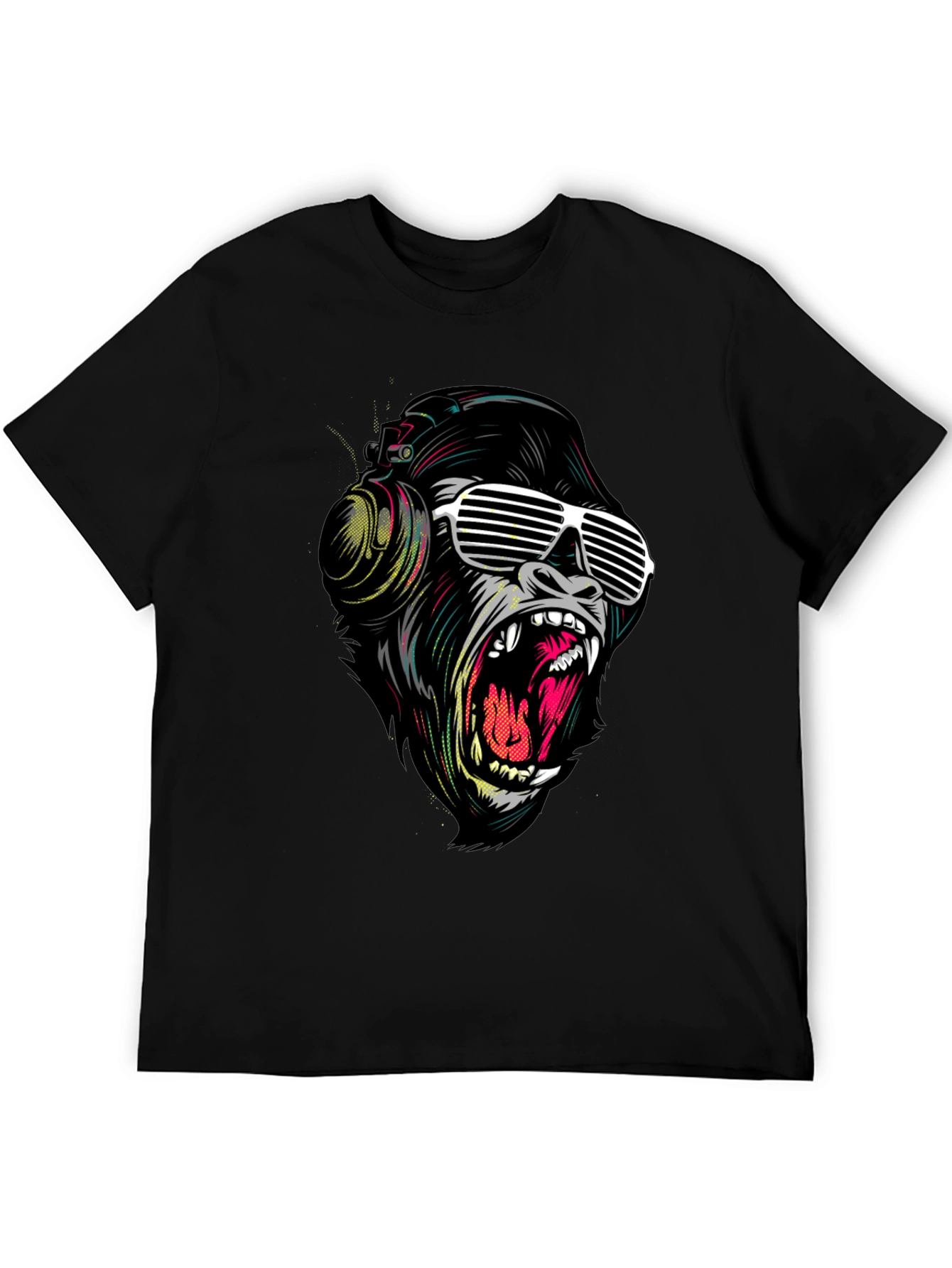 Cool Gorilla Graphic Tee - Black T-Shirt