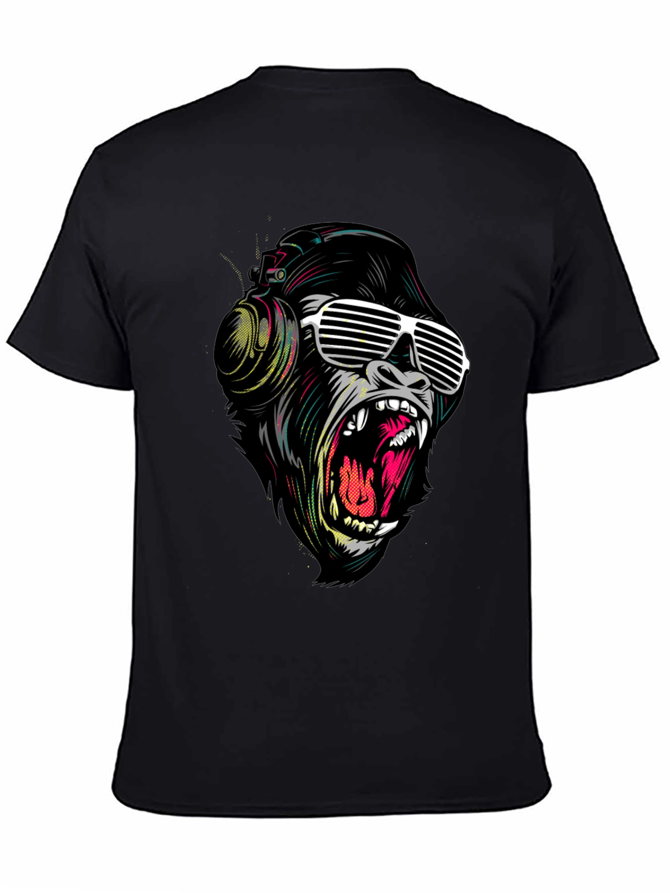 Cool Gorilla Graphic Tee - Black T-Shirt