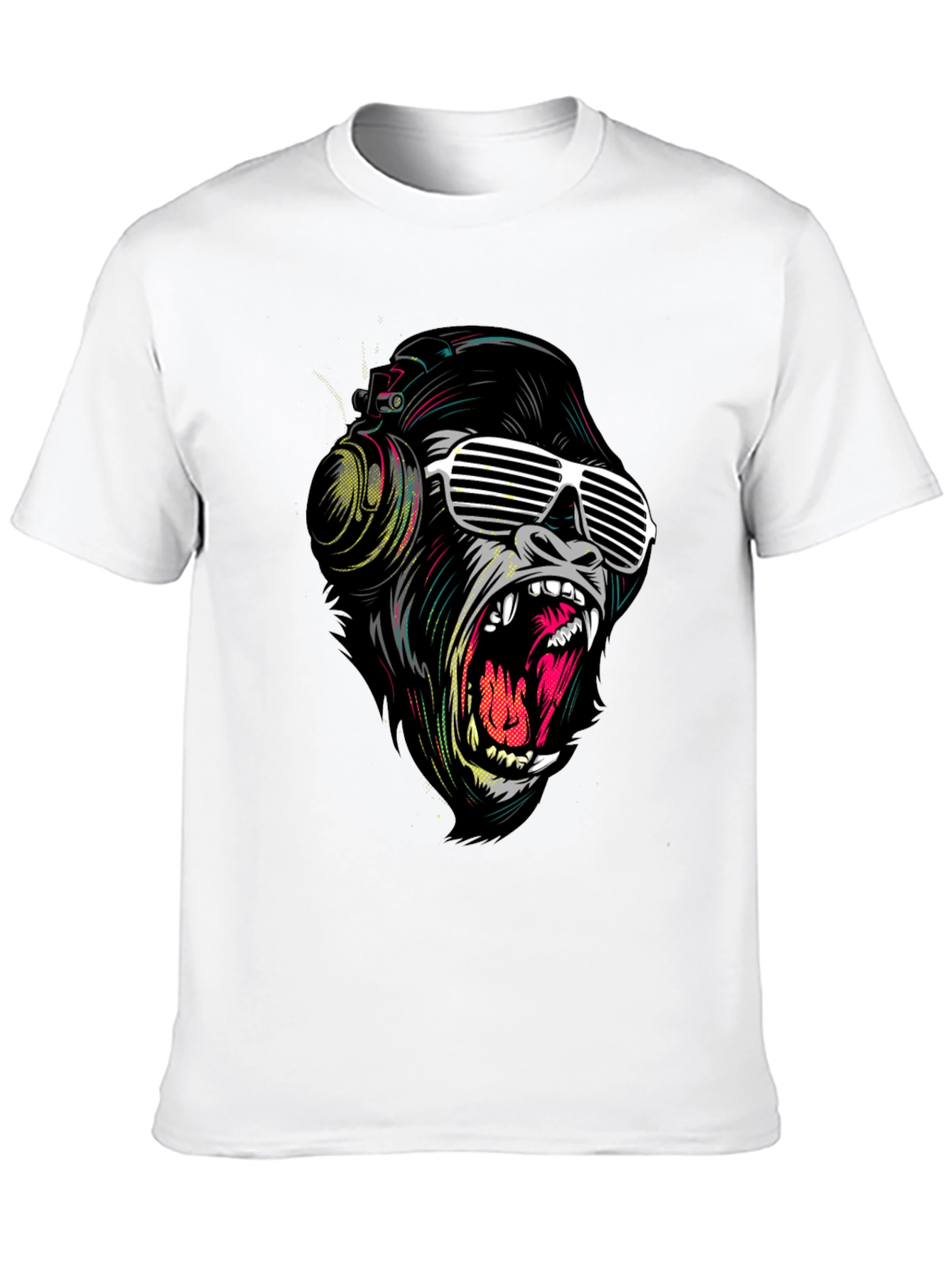 Cool Gorilla Graphic Tee - Black T-Shirt
