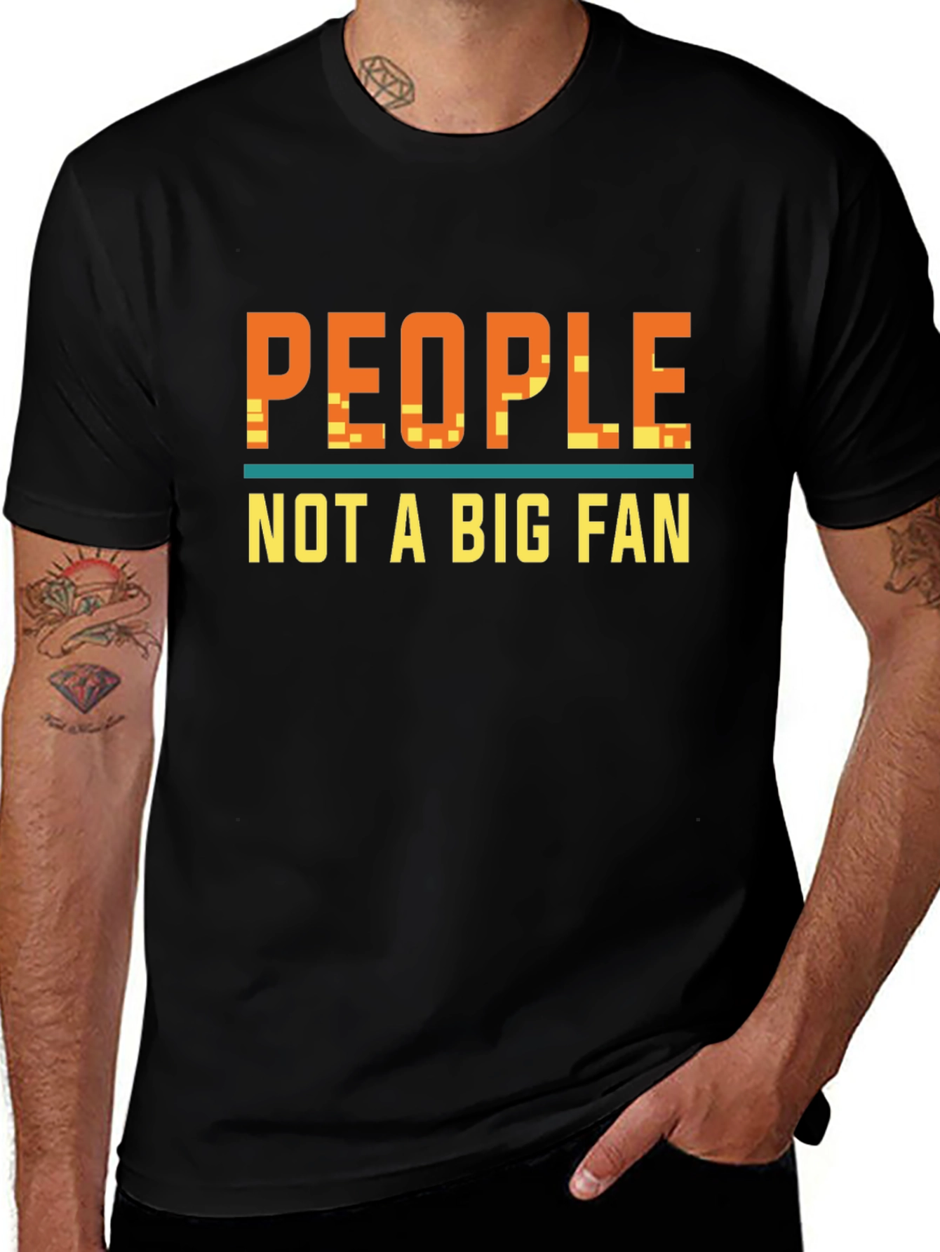 People Not A Big Fan Graphic T-Shirt
