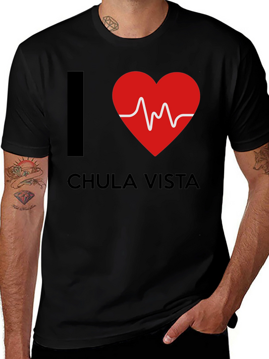 I Heart Chula Vista T-Shirt - Novelty City Pride Tee