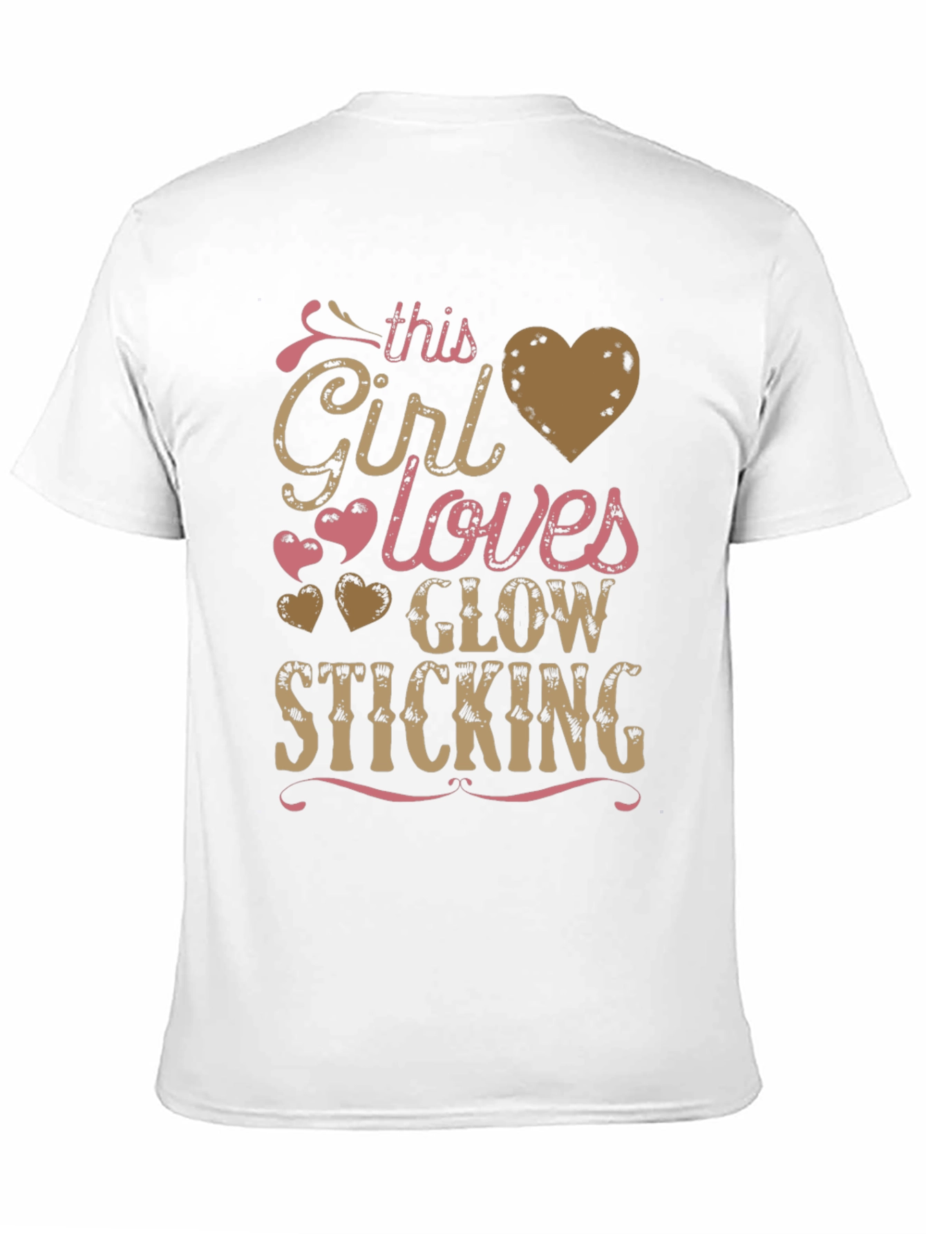 This Girl Loves Glow Sticking Graphic Tee