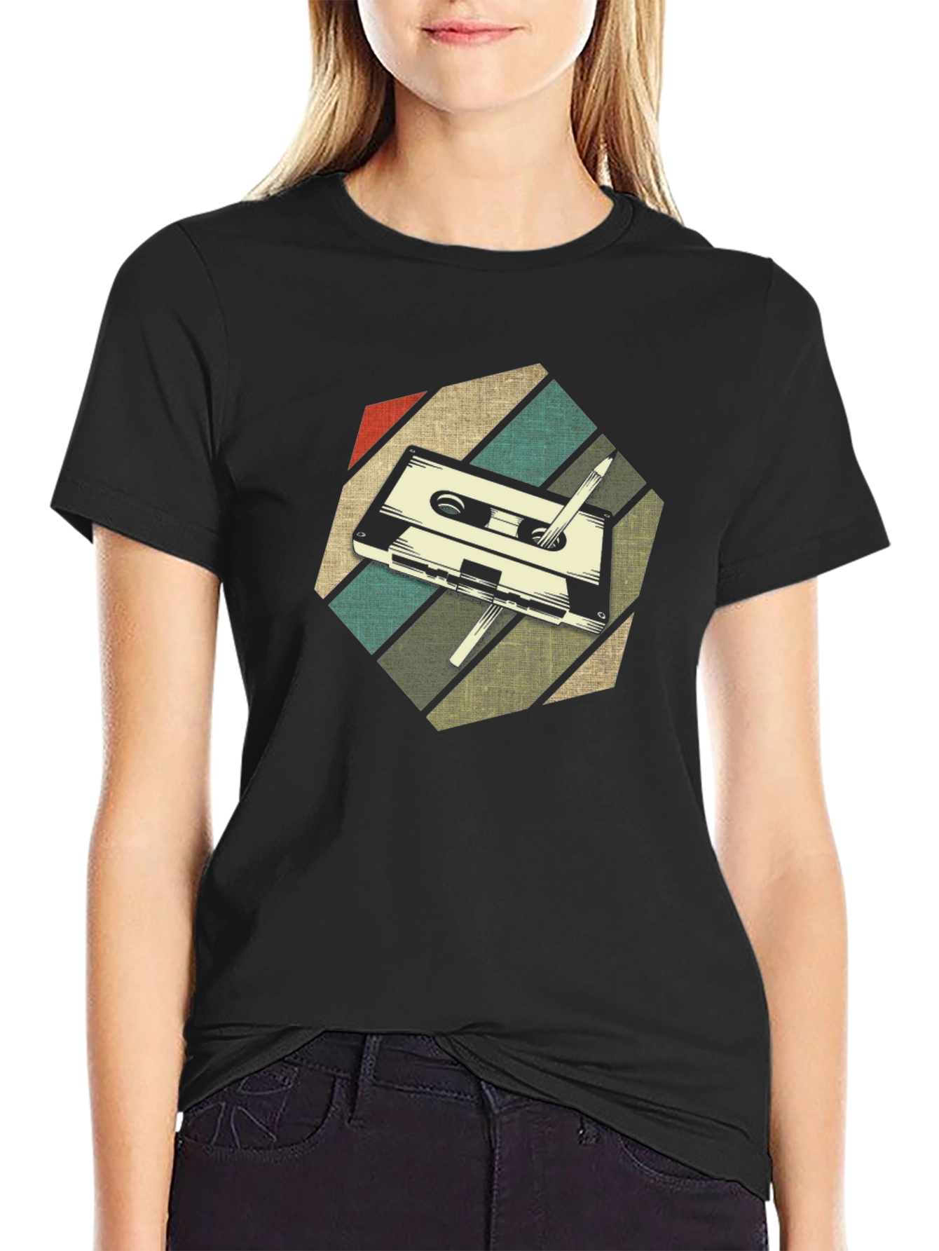 Retro Cassette Tape Graphic Tee