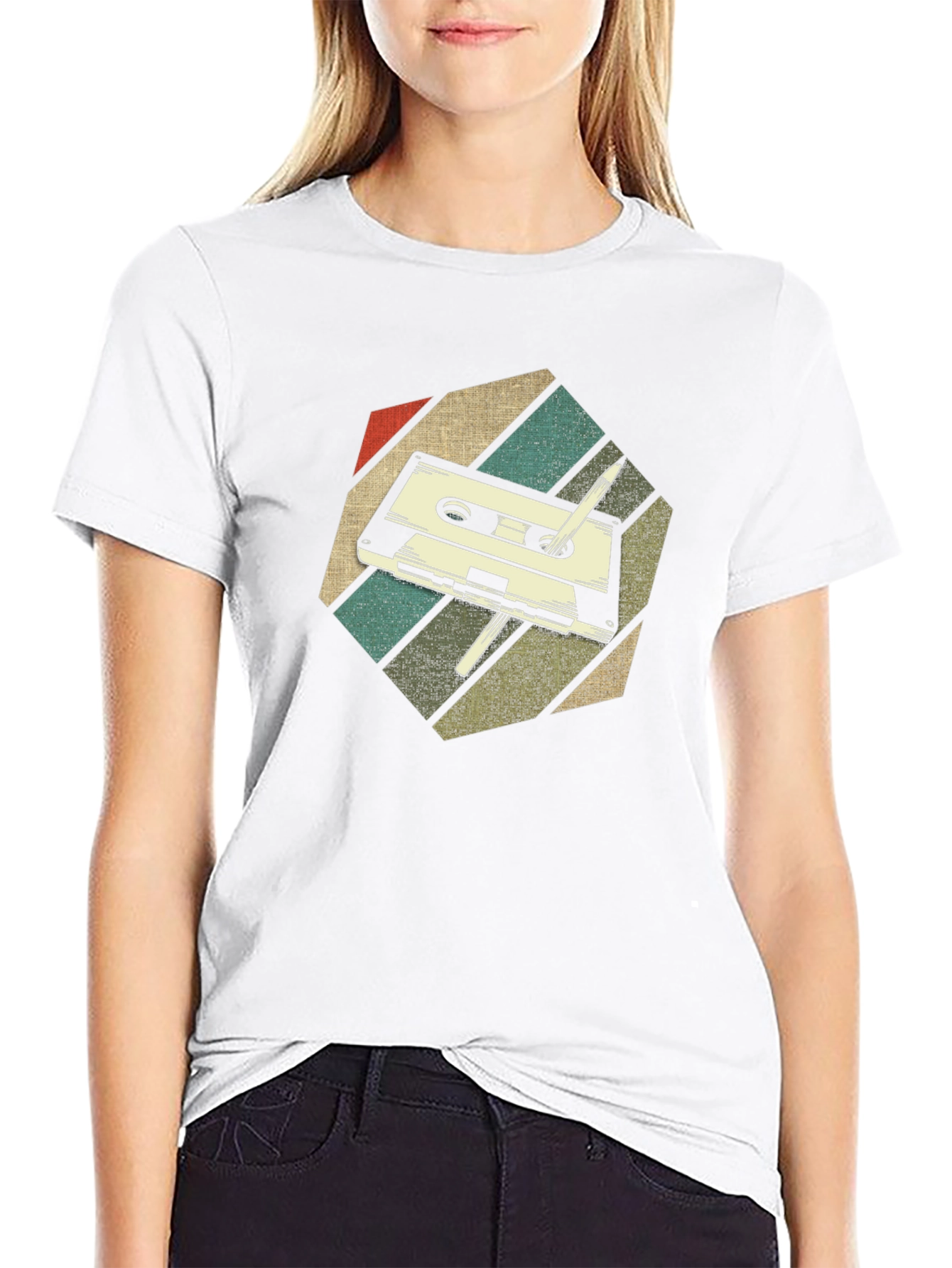 Retro Cassette Tape Graphic Tee