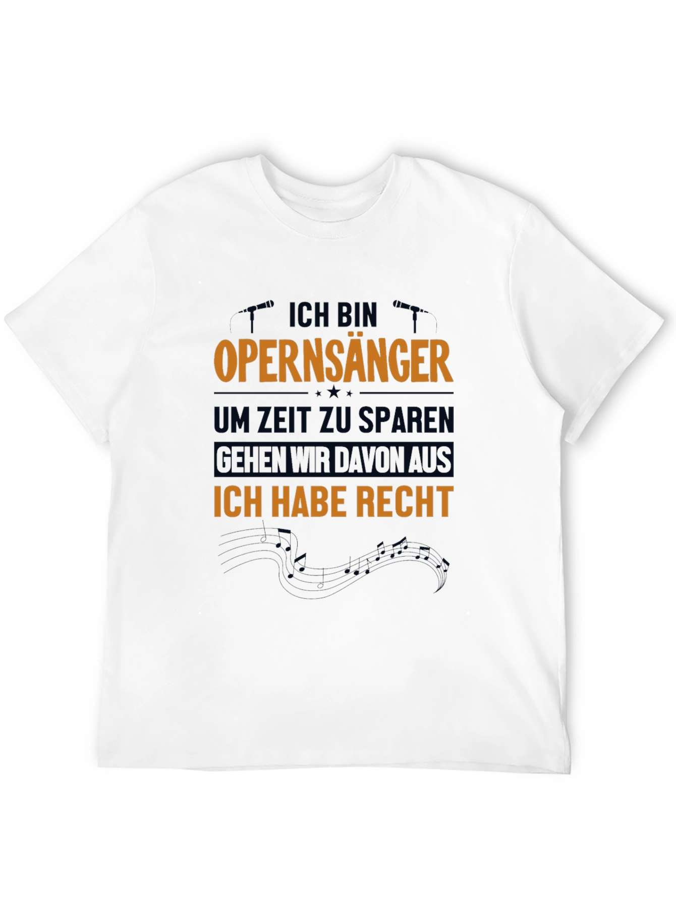 Opera Singer T-Shirt - German Humor