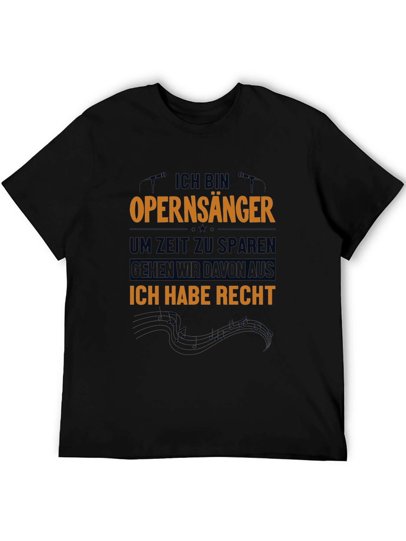 Opera Singer T-Shirt - German Humor