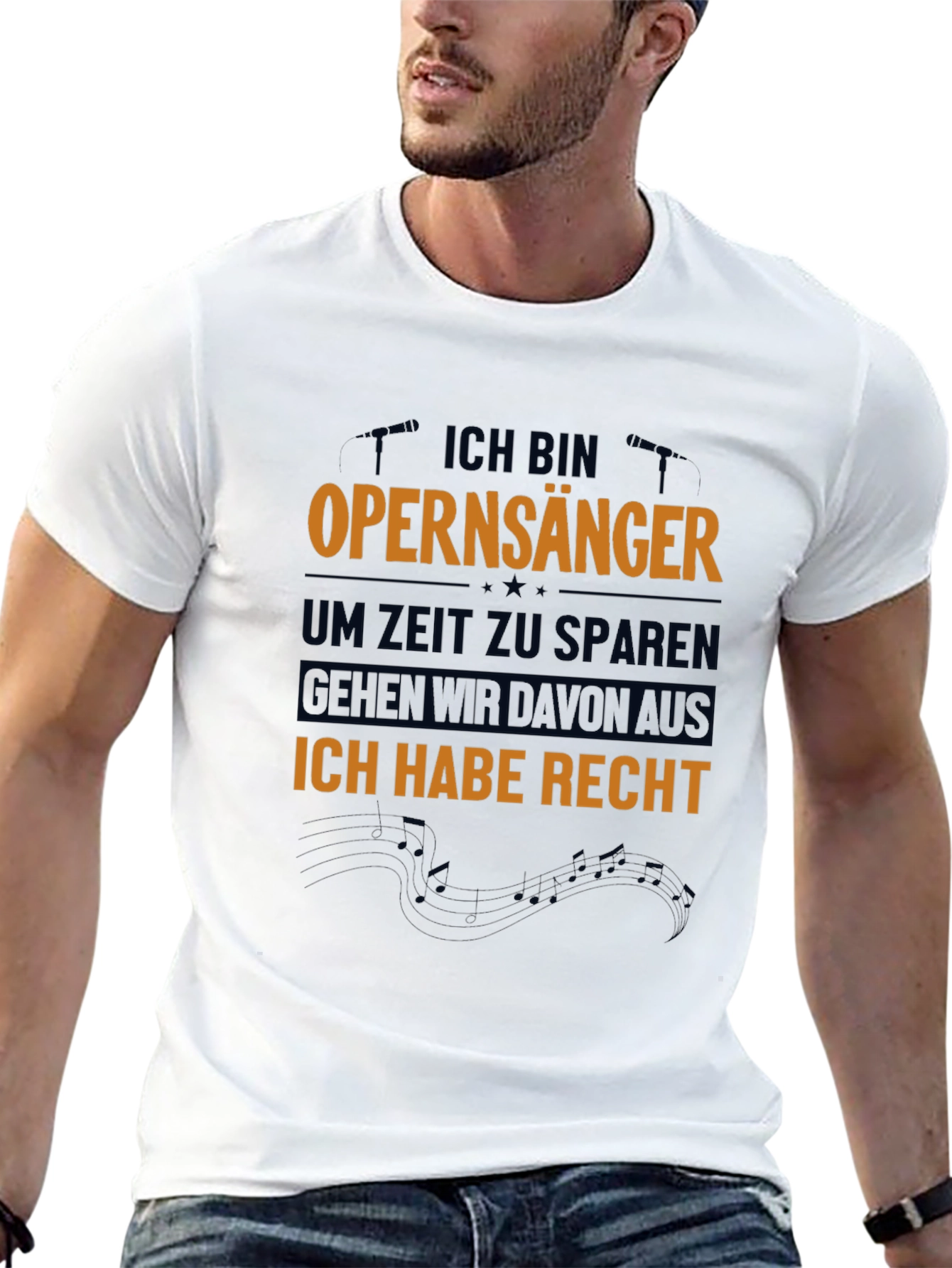 Opera Singer T-Shirt - German Humor