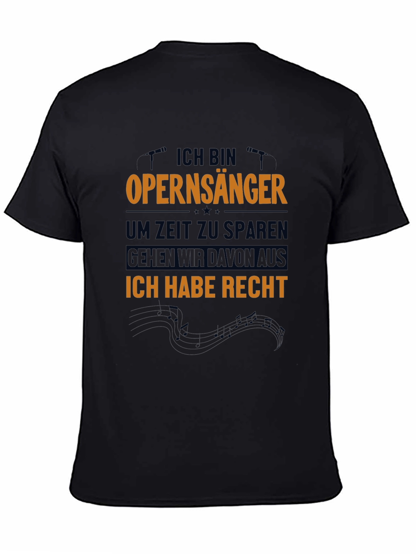 Opera Singer T-Shirt - German Humor