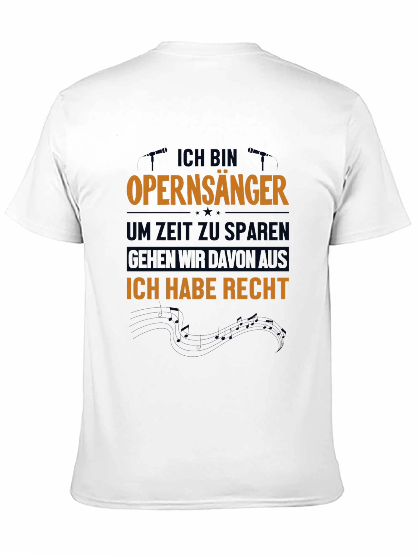 Opera Singer T-Shirt - German Humor