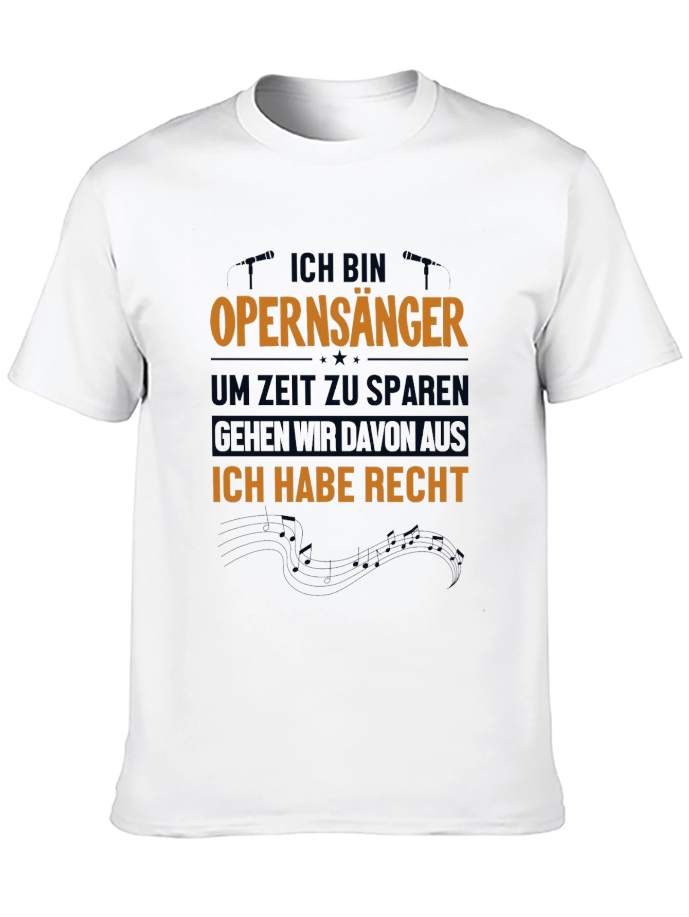 Opera Singer T-Shirt - German Humor