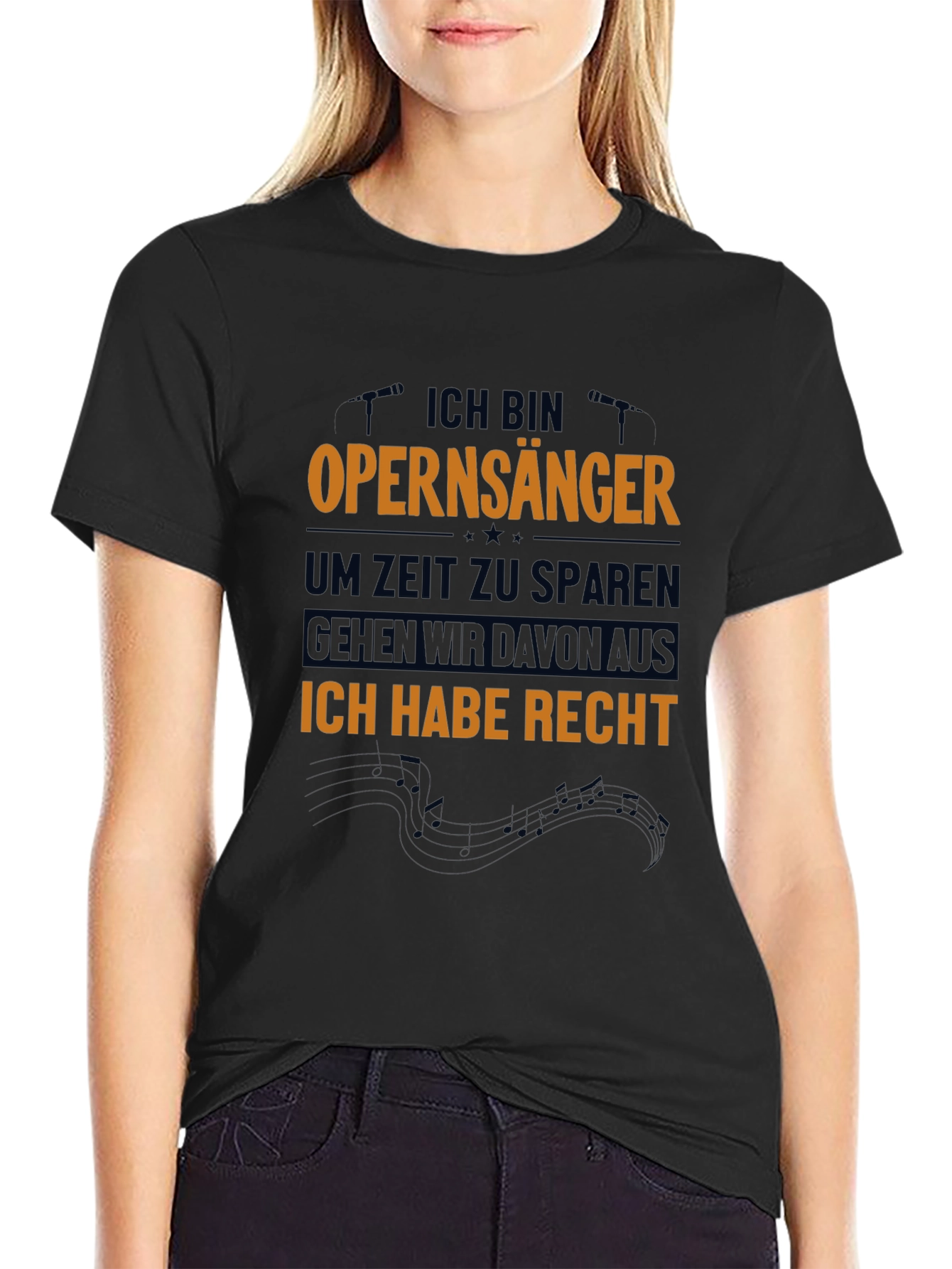 Opera Singer T-Shirt - German Humor