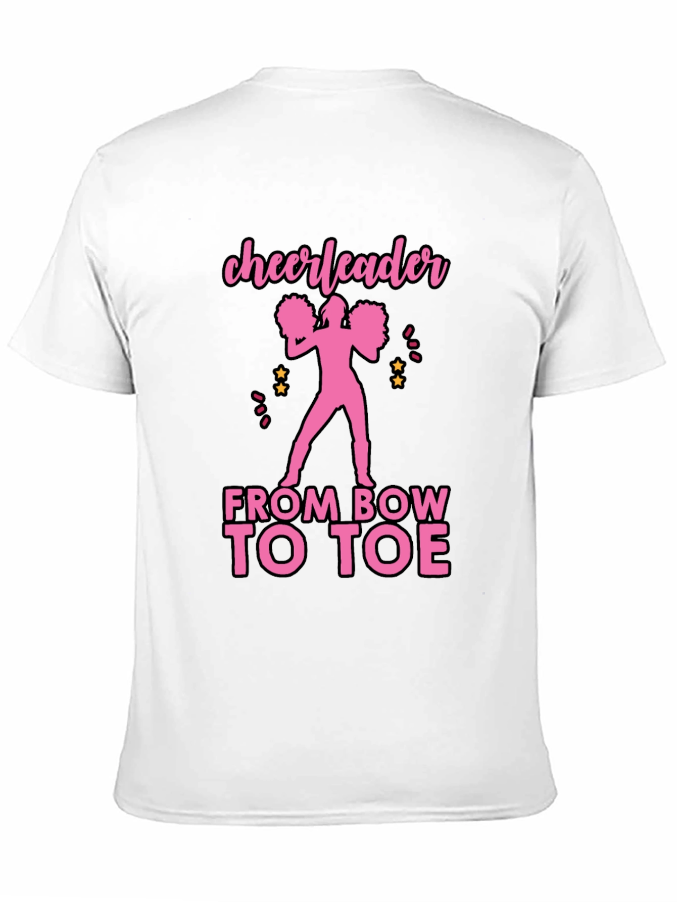 Cheerleader From Bow to Toe T-Shirt