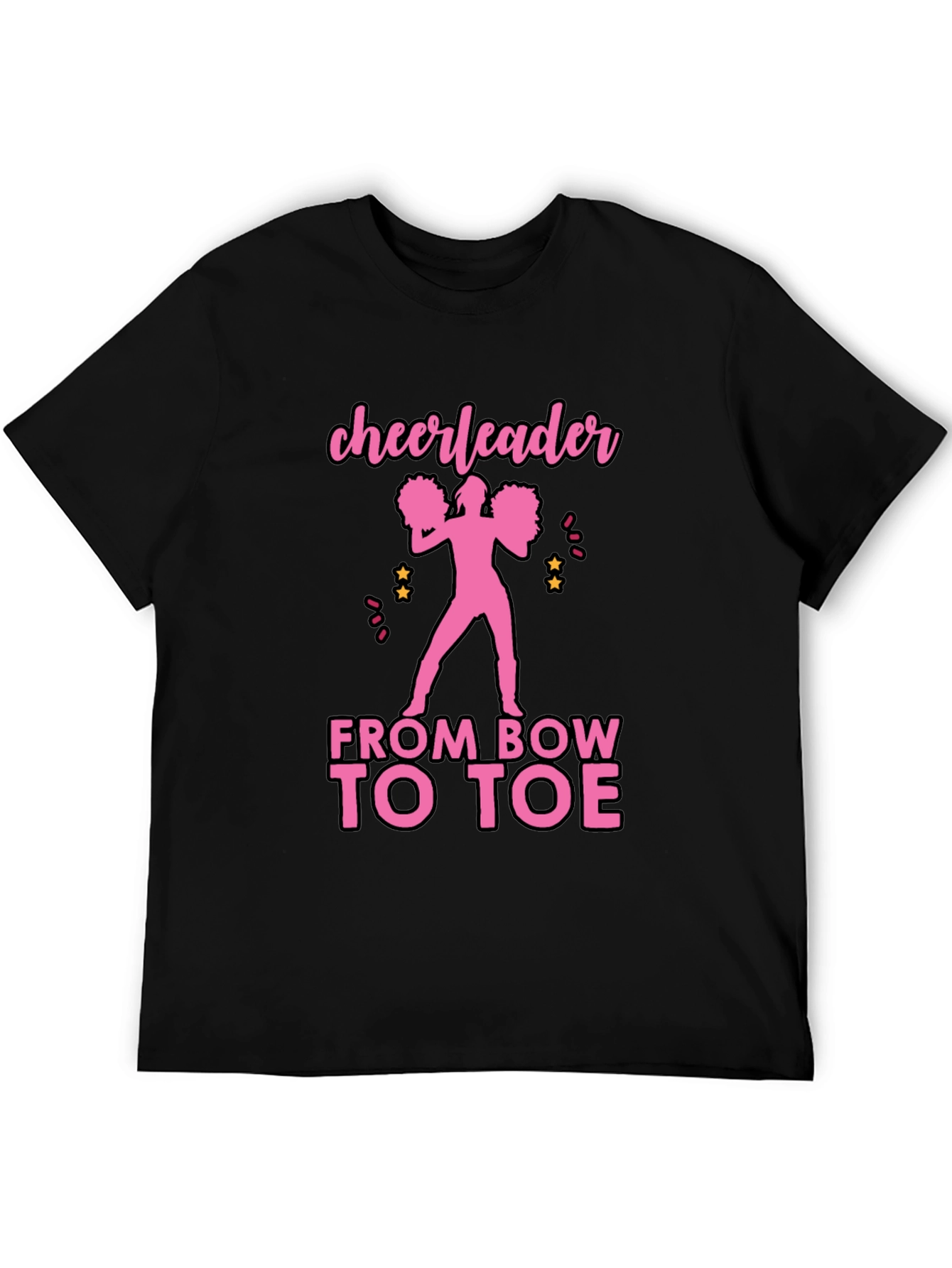 Cheerleader From Bow to Toe T-Shirt