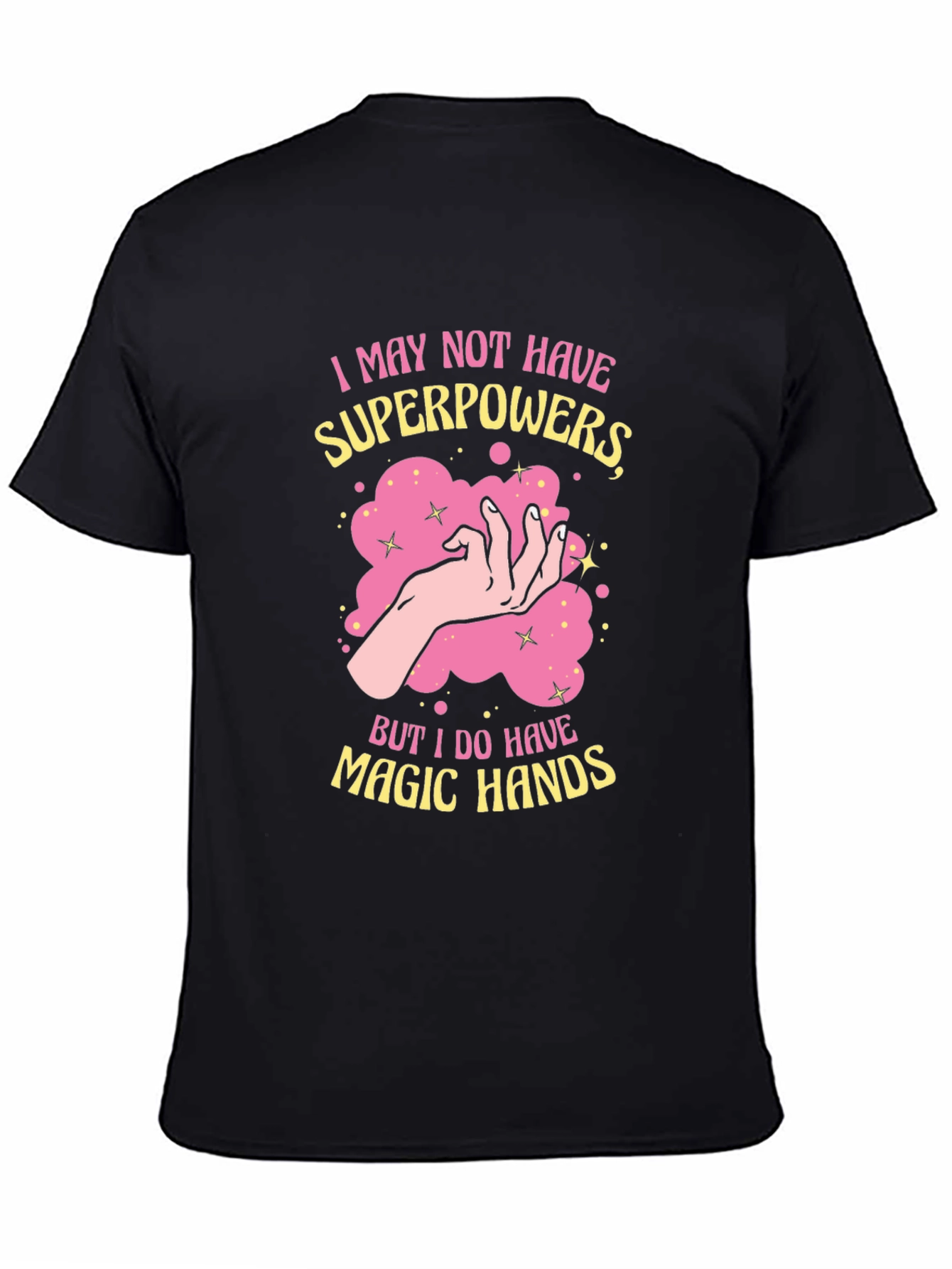 Magic Hands Graphic Tee - Black