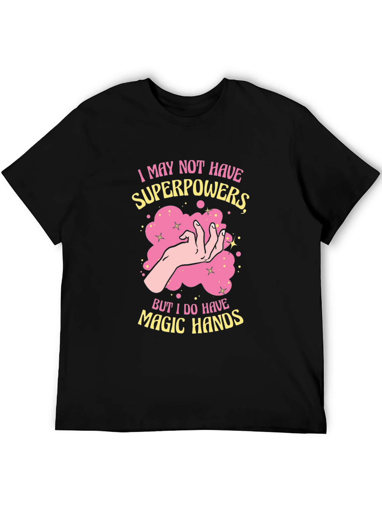 Magic Hands Graphic Tee - Black