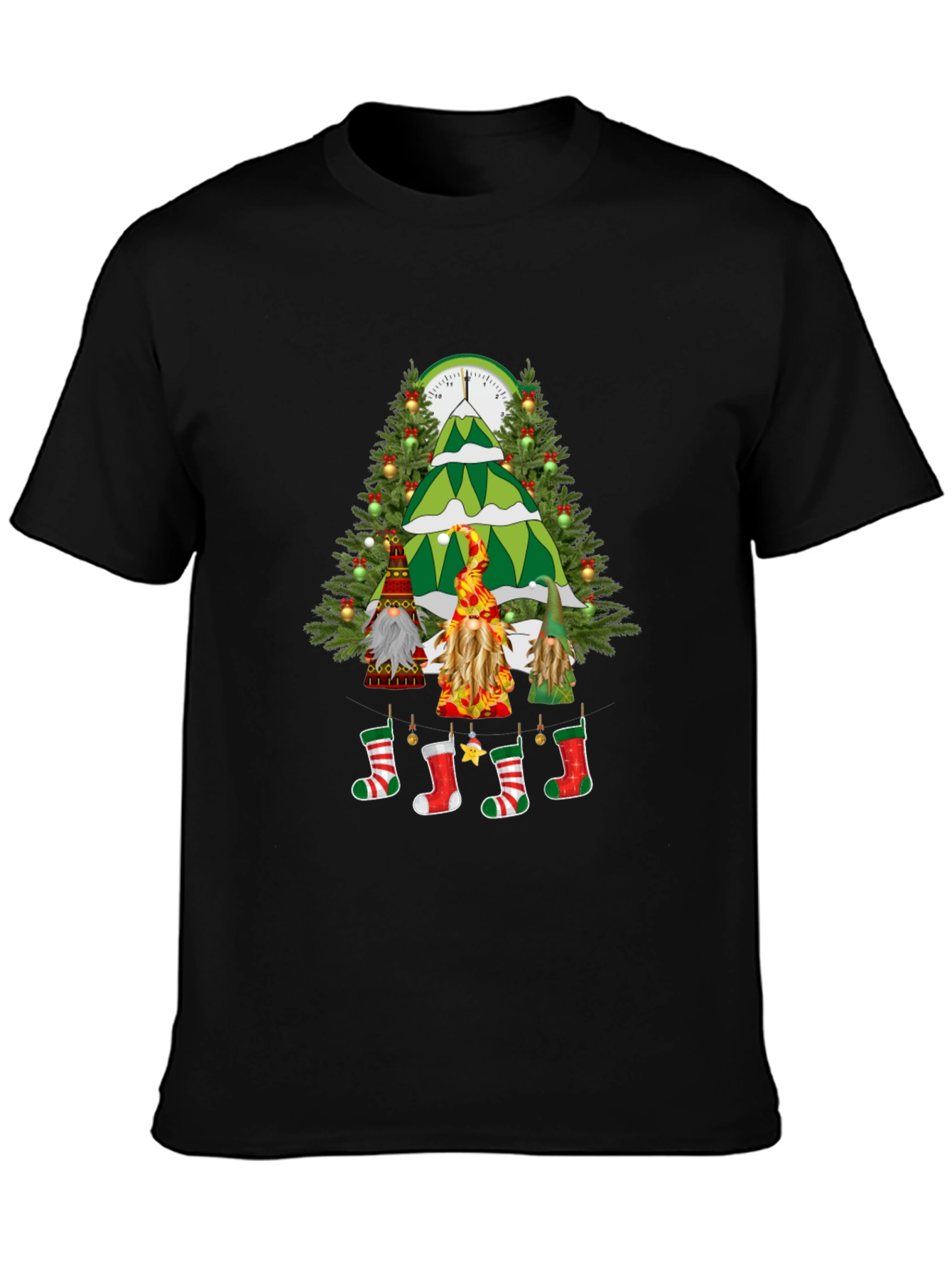 Festive Gnome Christmas T-Shirt