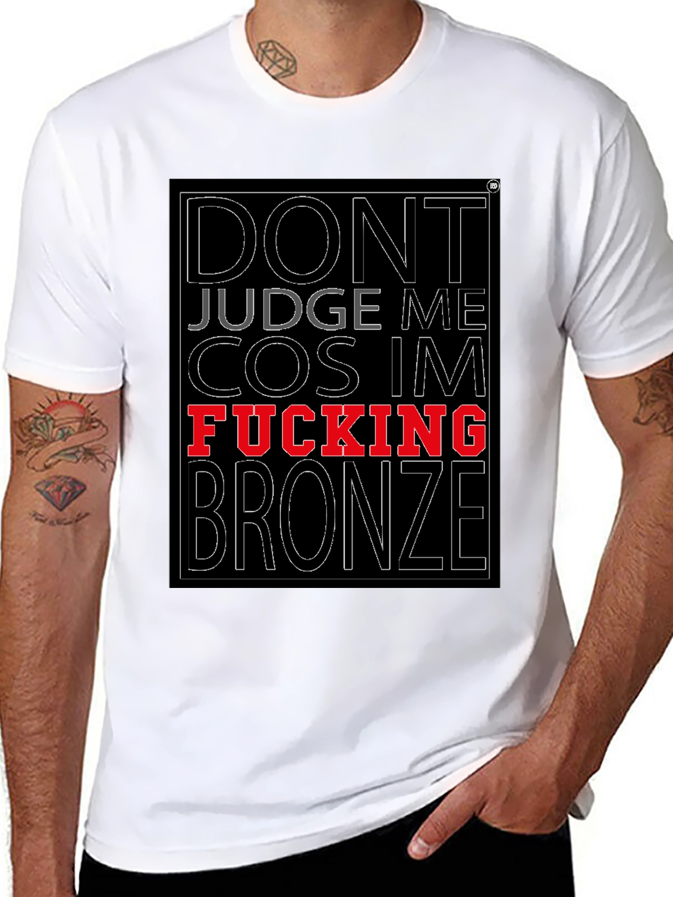 Dont Judge Me T-Shirt Funny Slogan Tee