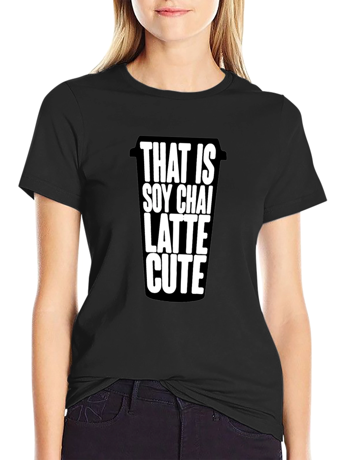 Soy Chai Latte Cute T-Shirt - Coffee Lover Tee