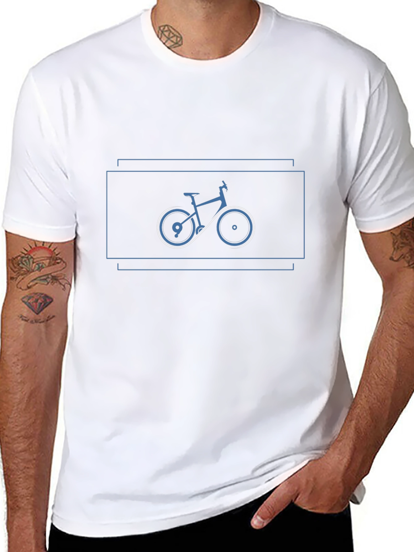 Infinity Bike Graphic T-Shirt - Cool & Stylish