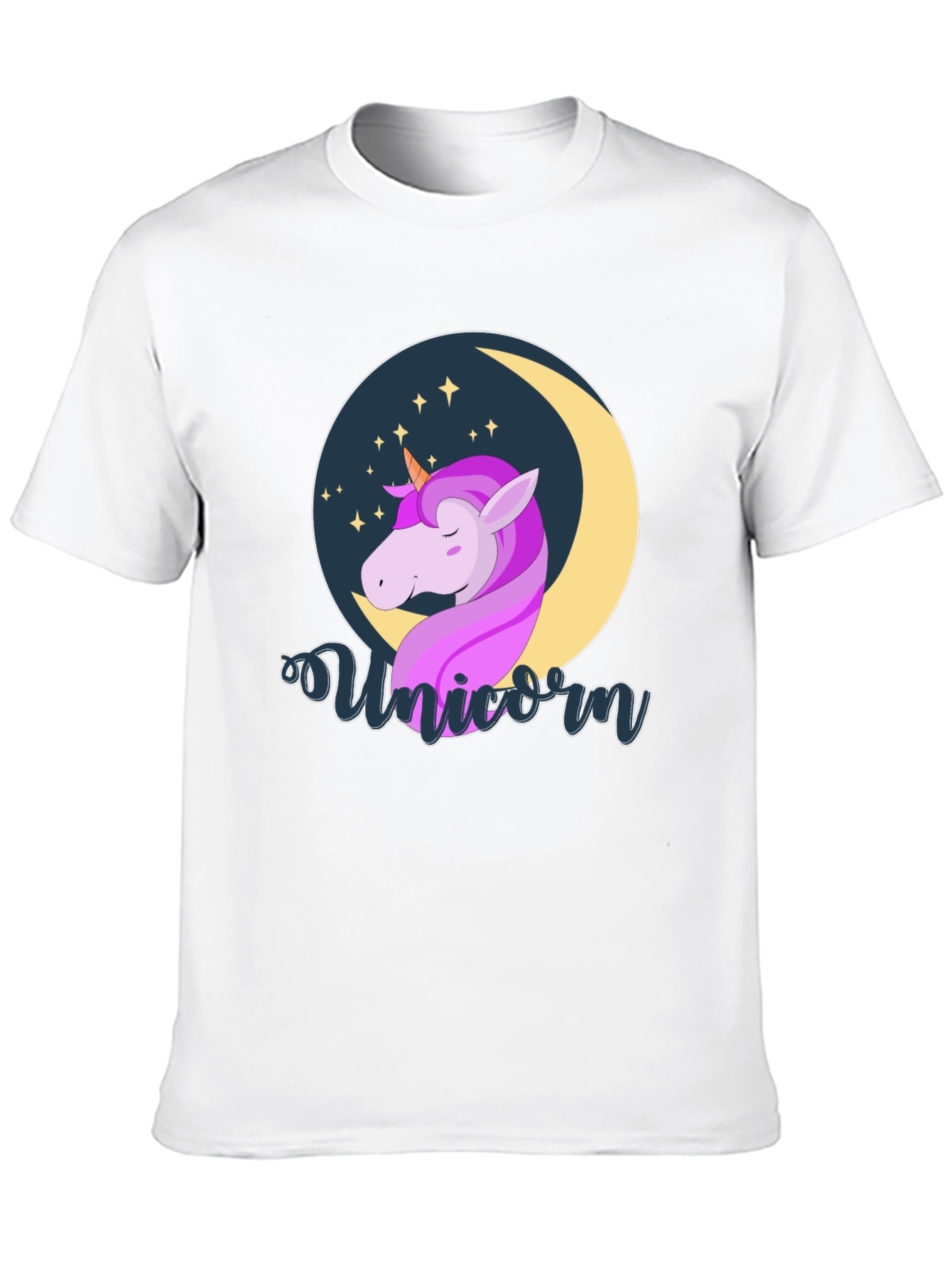 Unicorn Moon Graphic T-Shirt