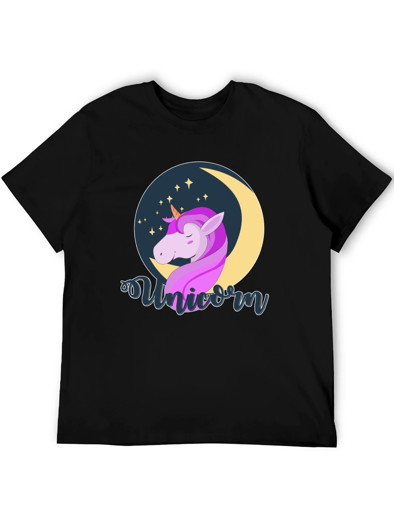 Unicorn Moon Graphic T-Shirt