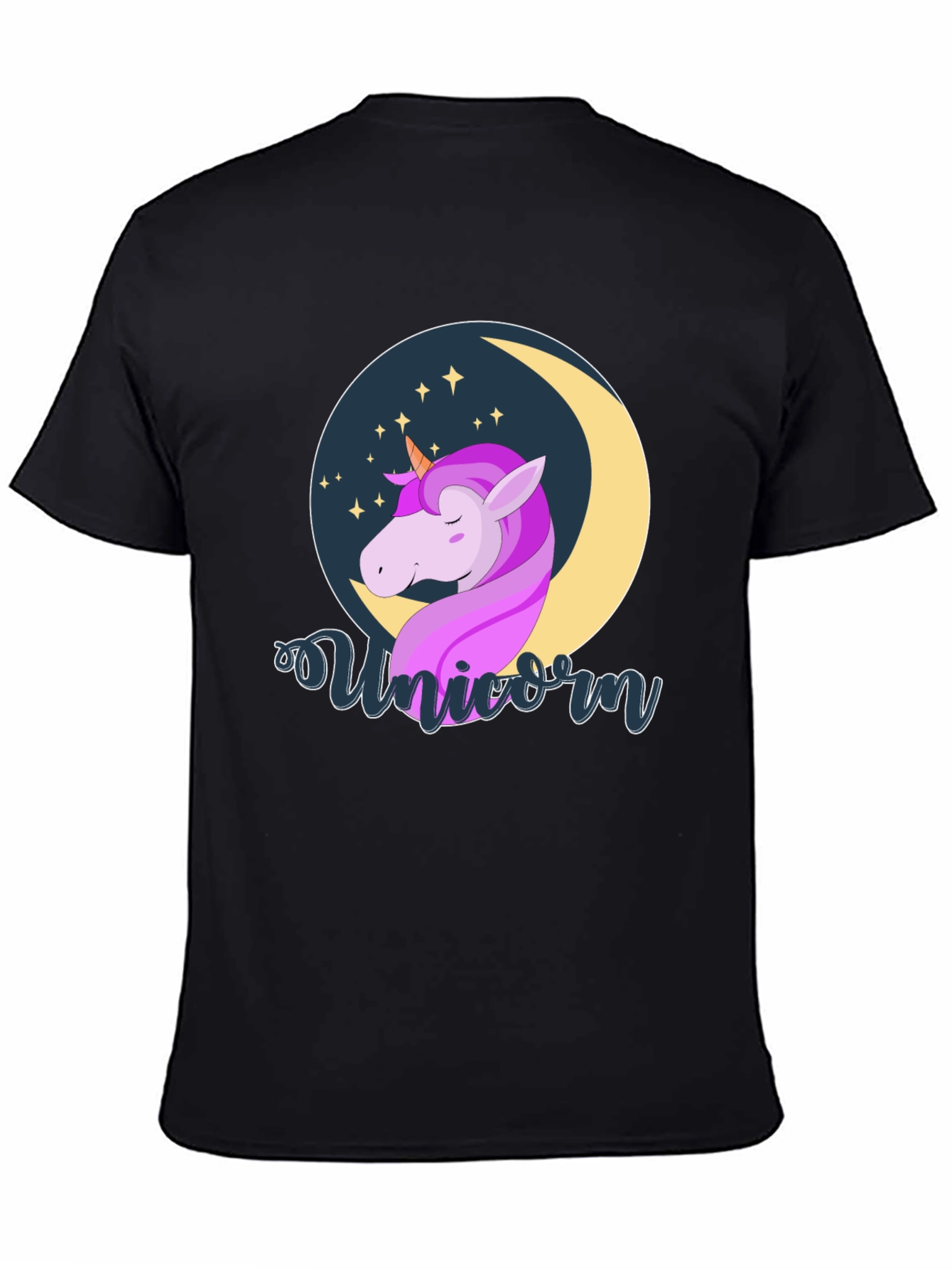 Unicorn Moon Graphic T-Shirt