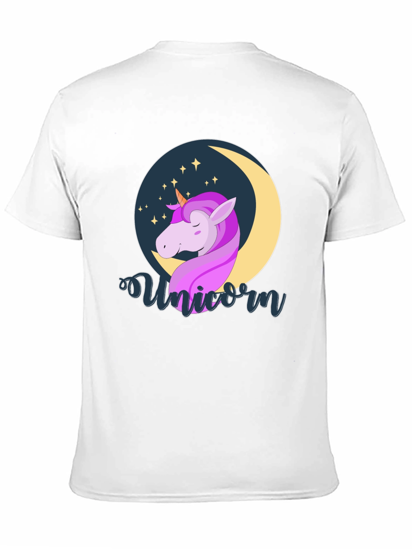 Unicorn Moon Graphic T-Shirt