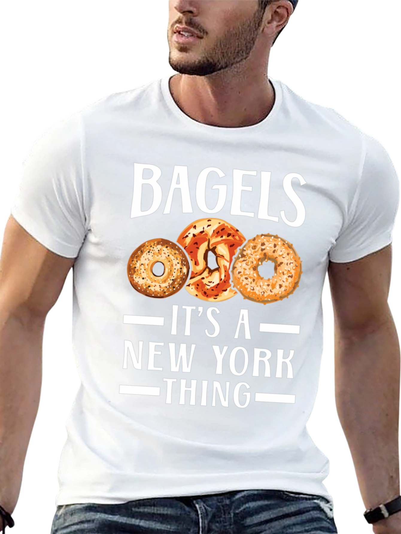 Bagels New York Thing Graphic T-Shirt
