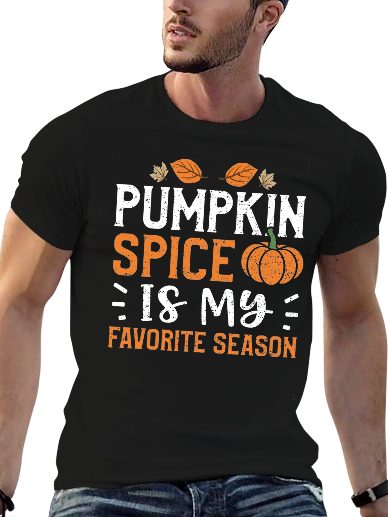 Pumpkin Spice Favorite Season Graphic Tee