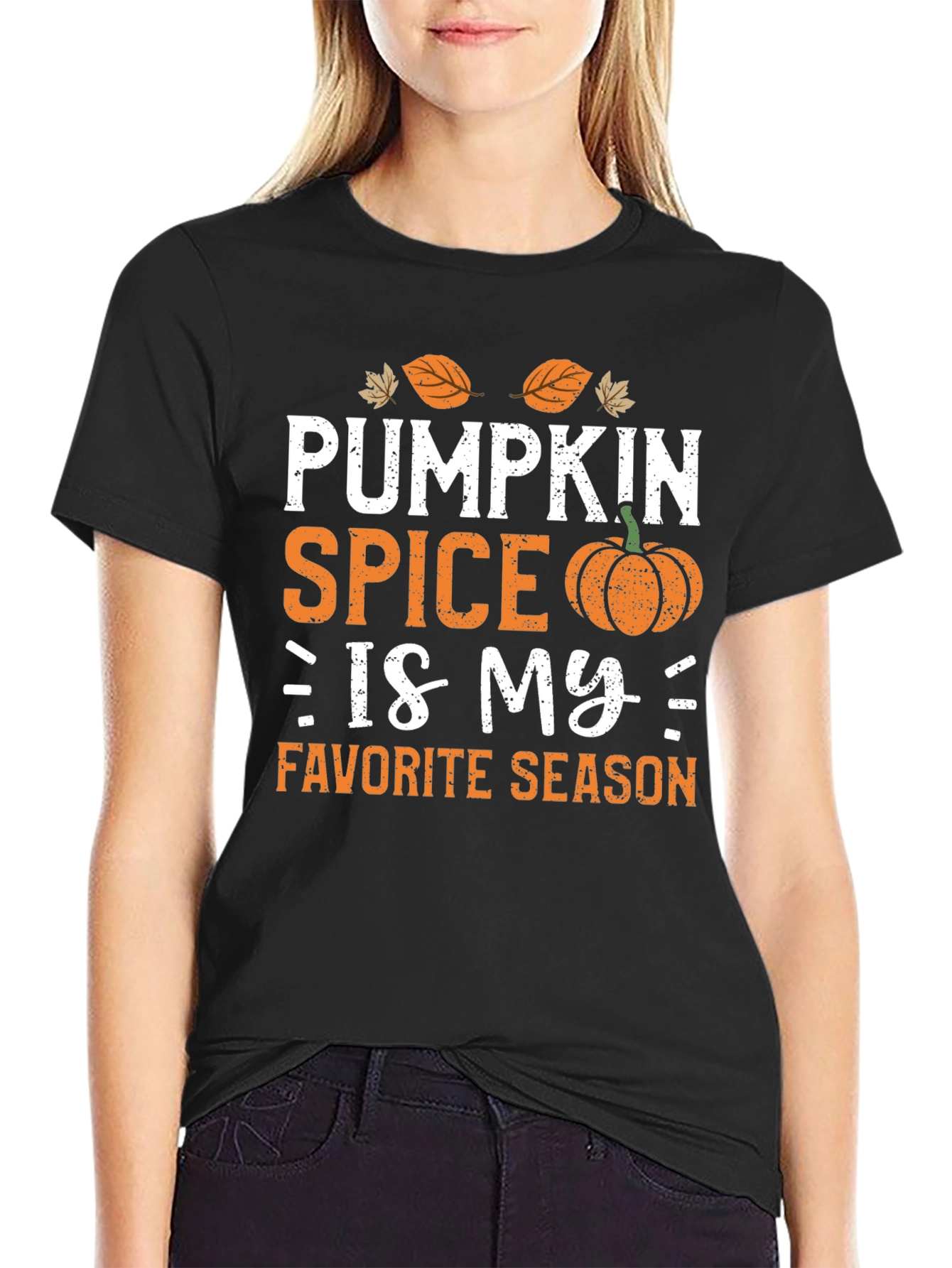 Pumpkin Spice Favorite Season Graphic Tee