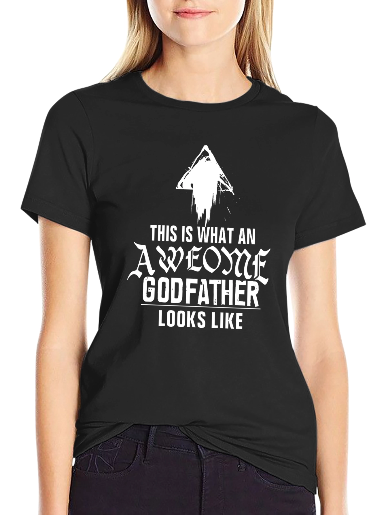 Awesome Godfather T-Shirt - Black