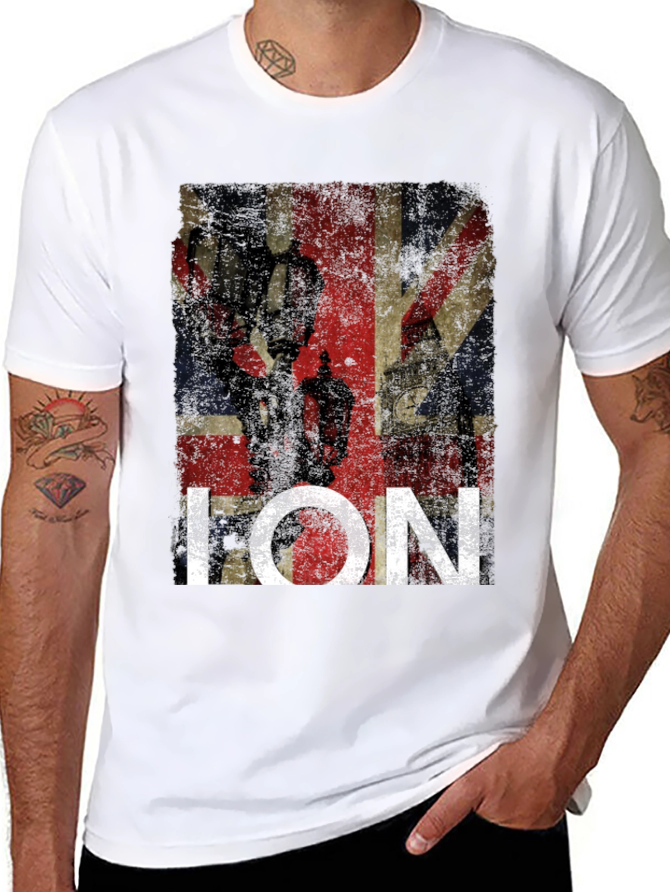 London Flag Graphic Tee