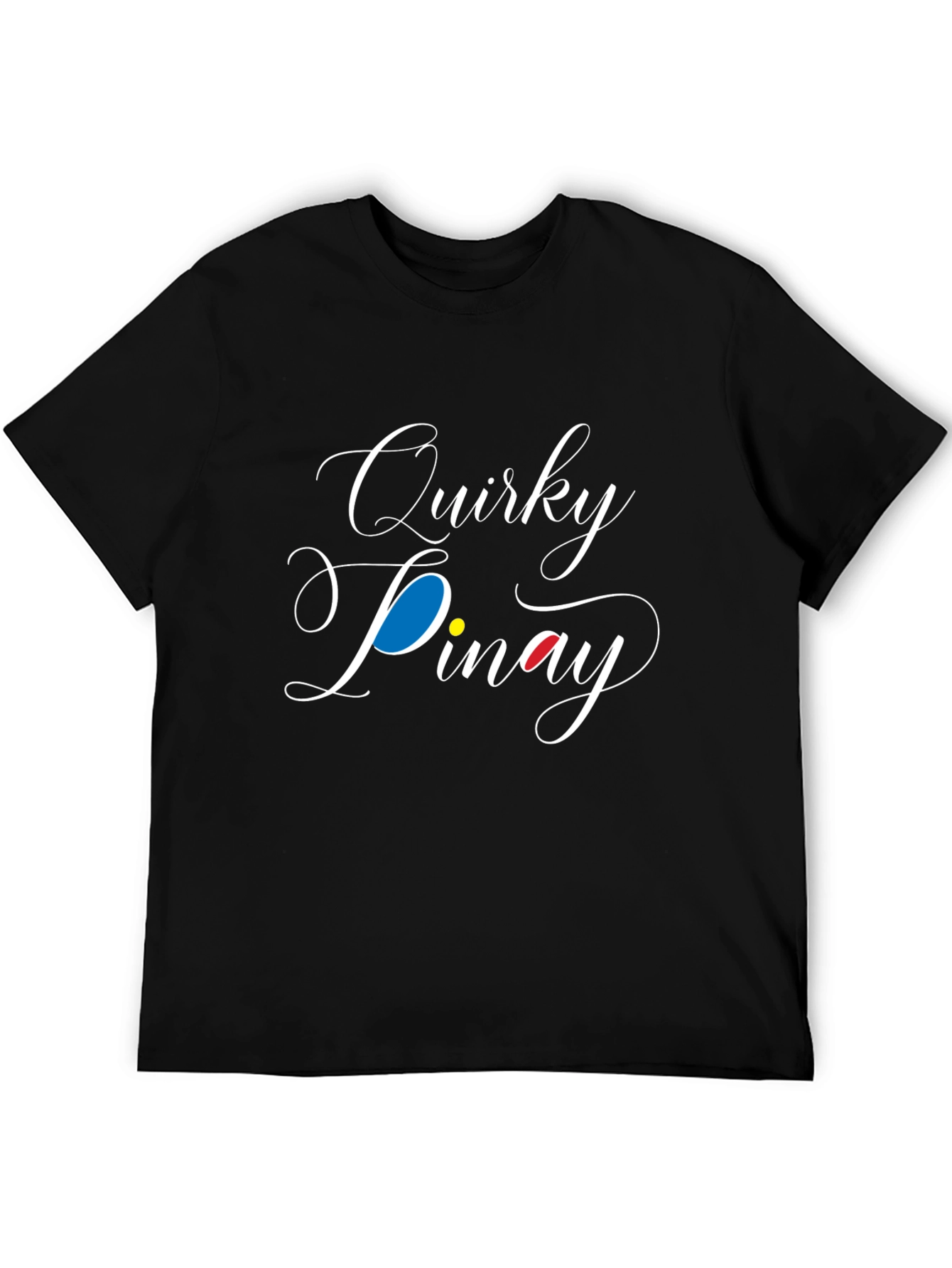 Quirky Pinay Black Graphic Tee