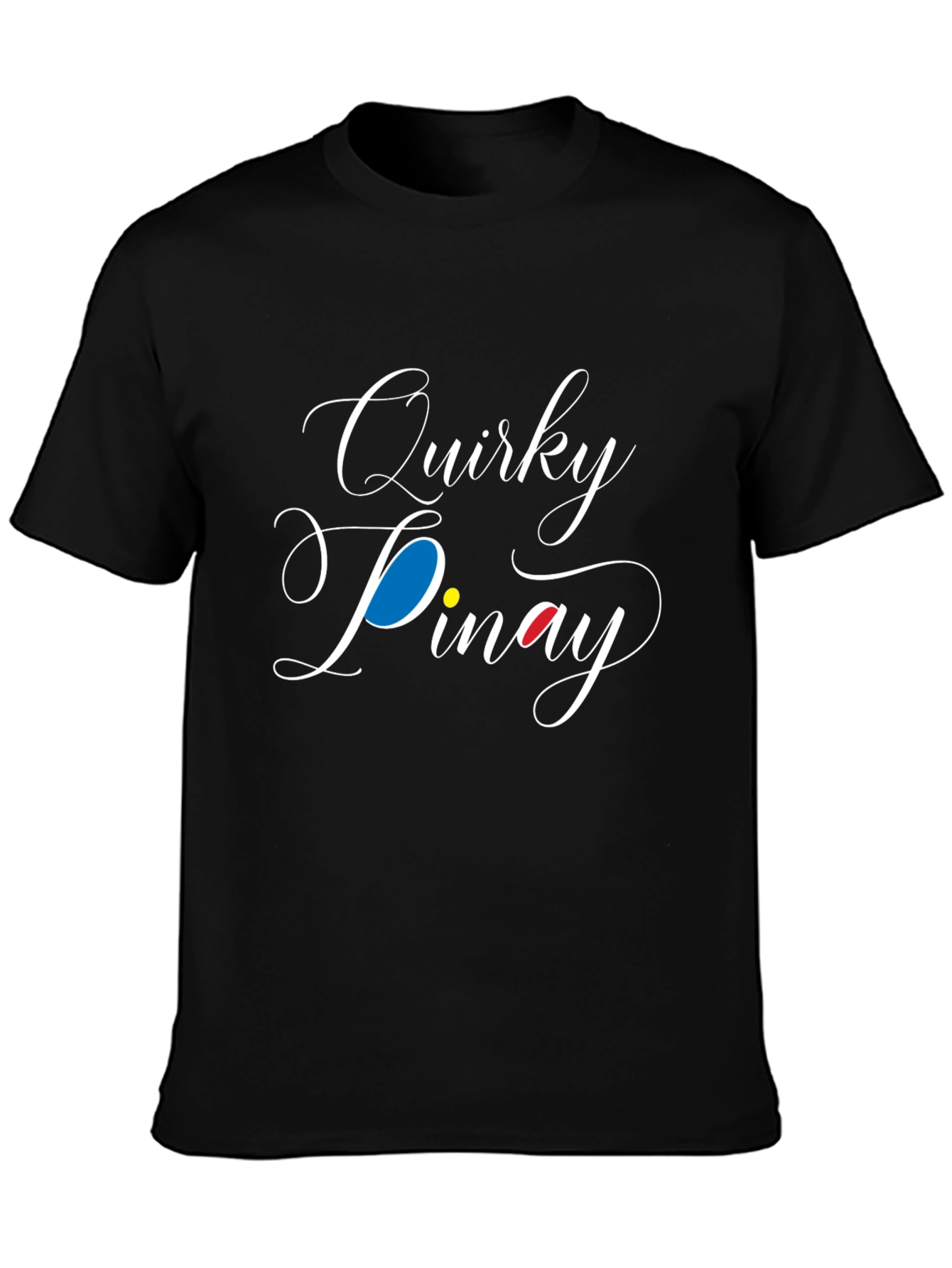Quirky Pinay Black Graphic Tee