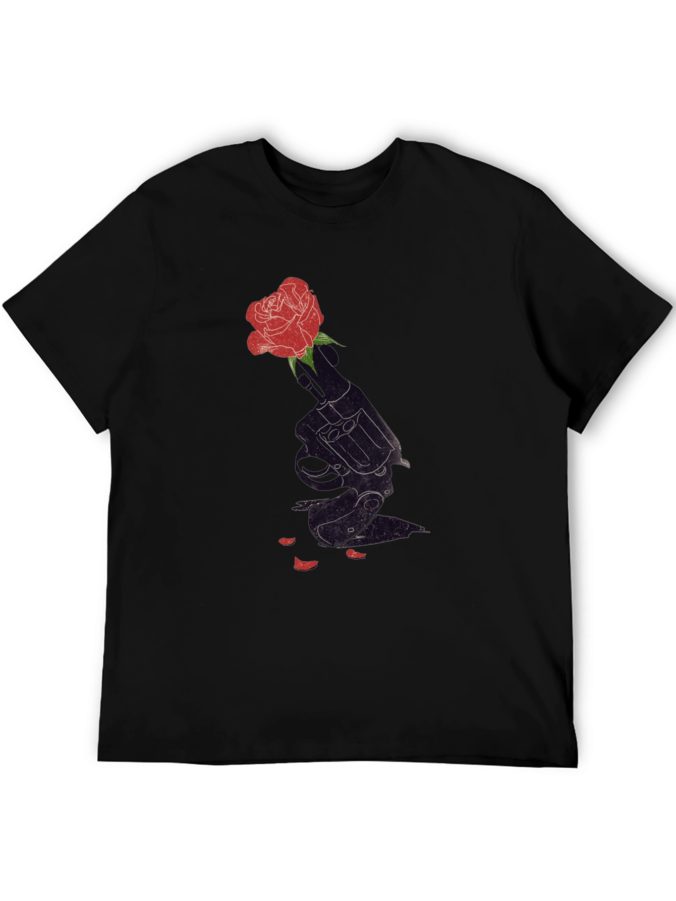 Rose and Revolver Graphic T-Shirt