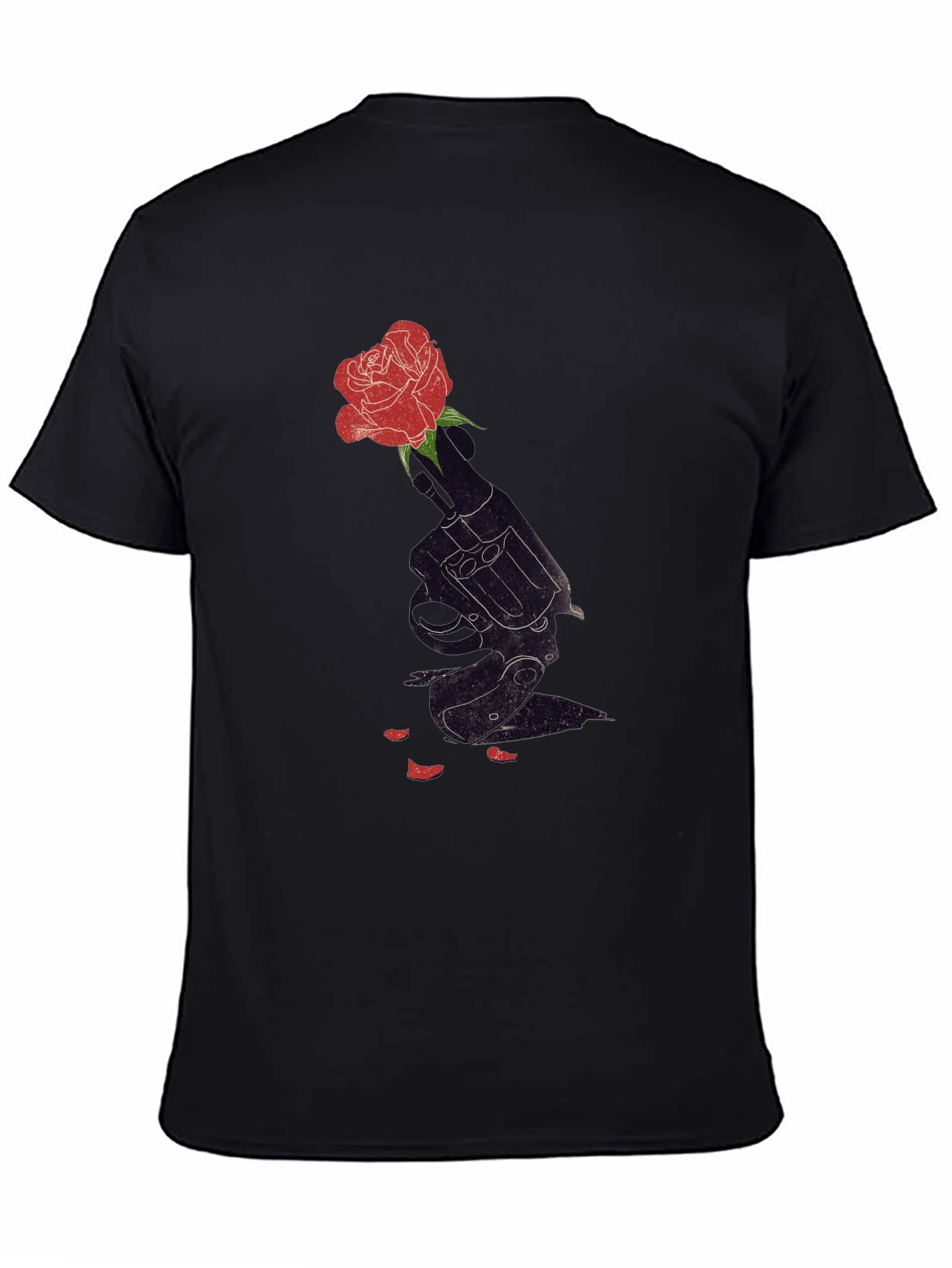 Rose and Revolver Graphic T-Shirt