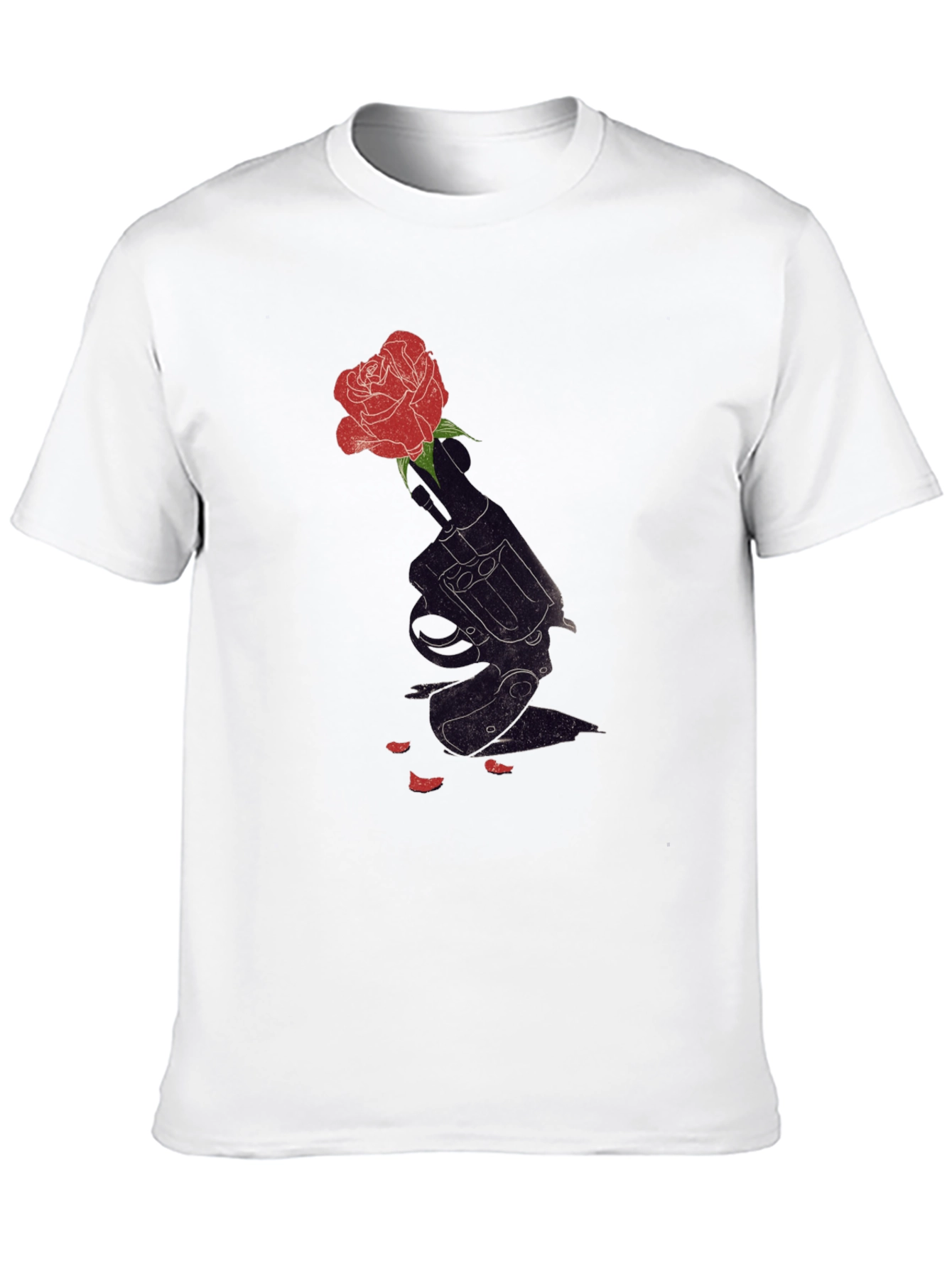 Rose and Revolver Graphic T-Shirt