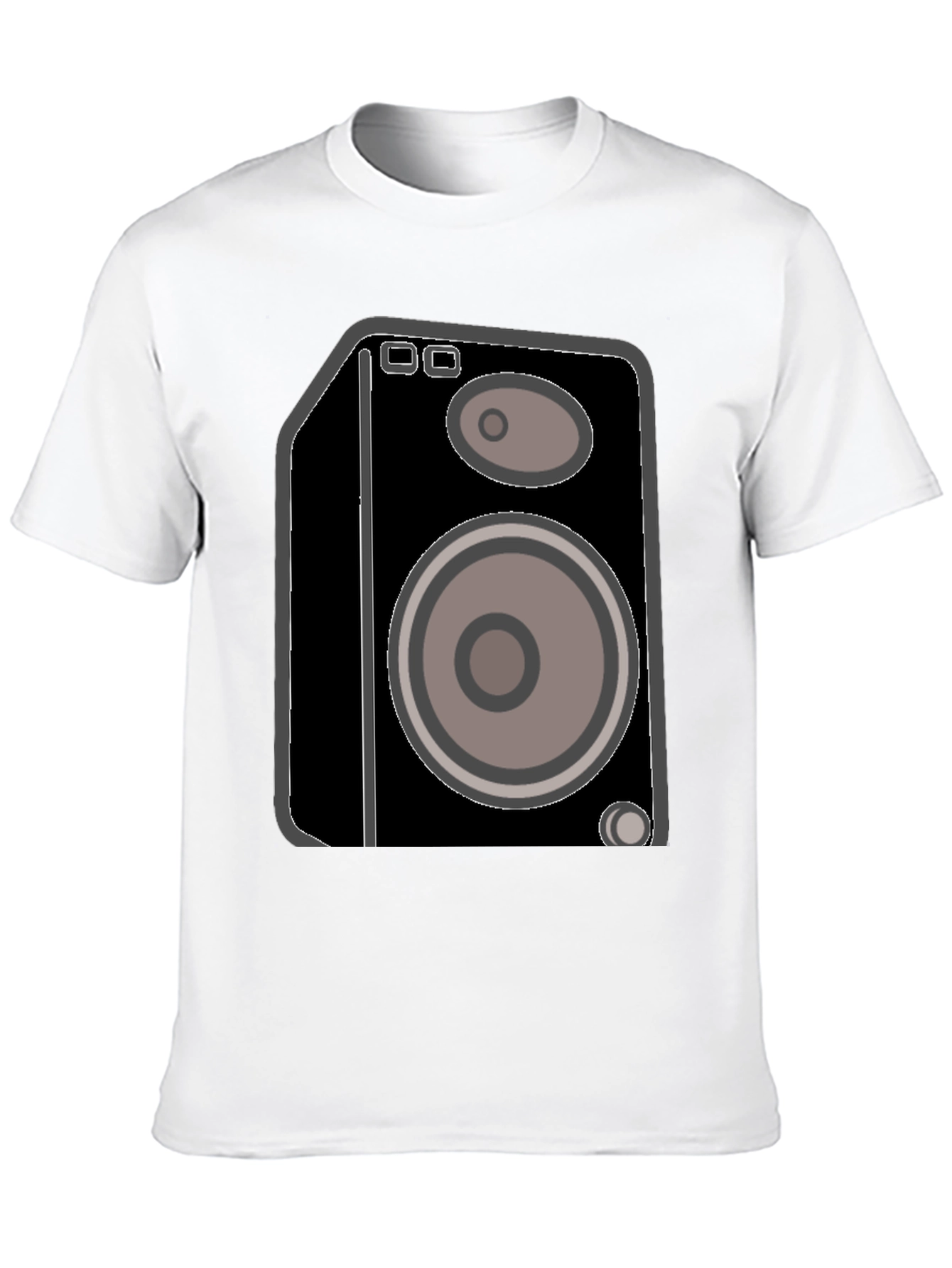 Speaker Graphic Black T-Shirt